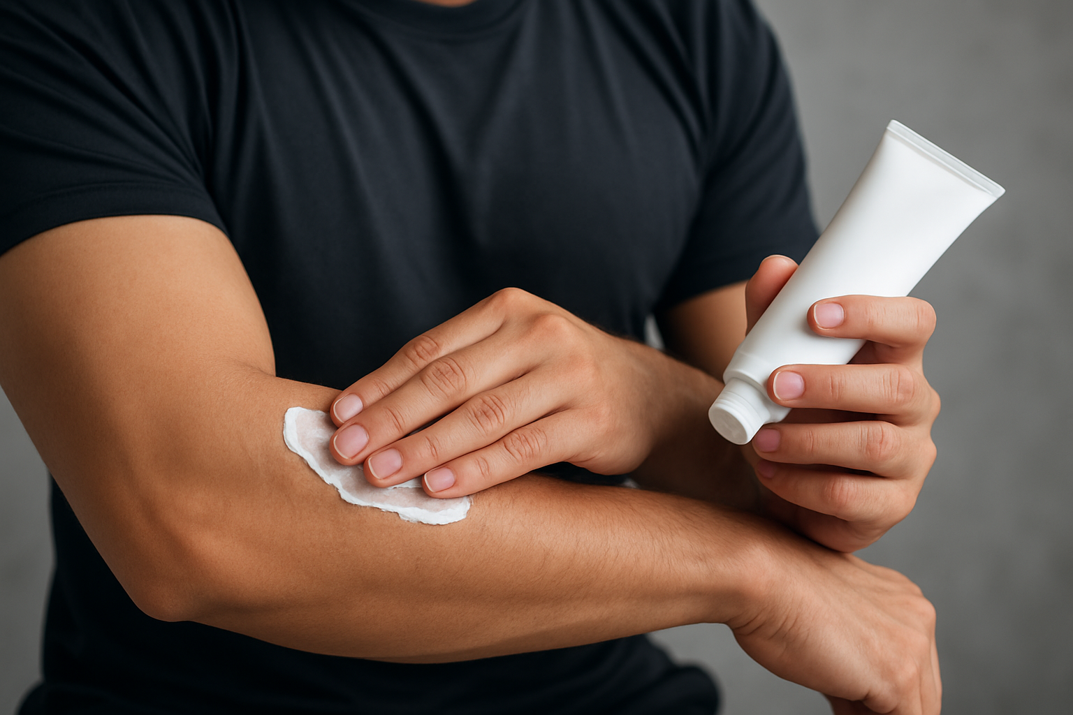 Illustration for How Muscle Soreness Works: From Microtears to Relief related to post workout muscle soreness relief cream