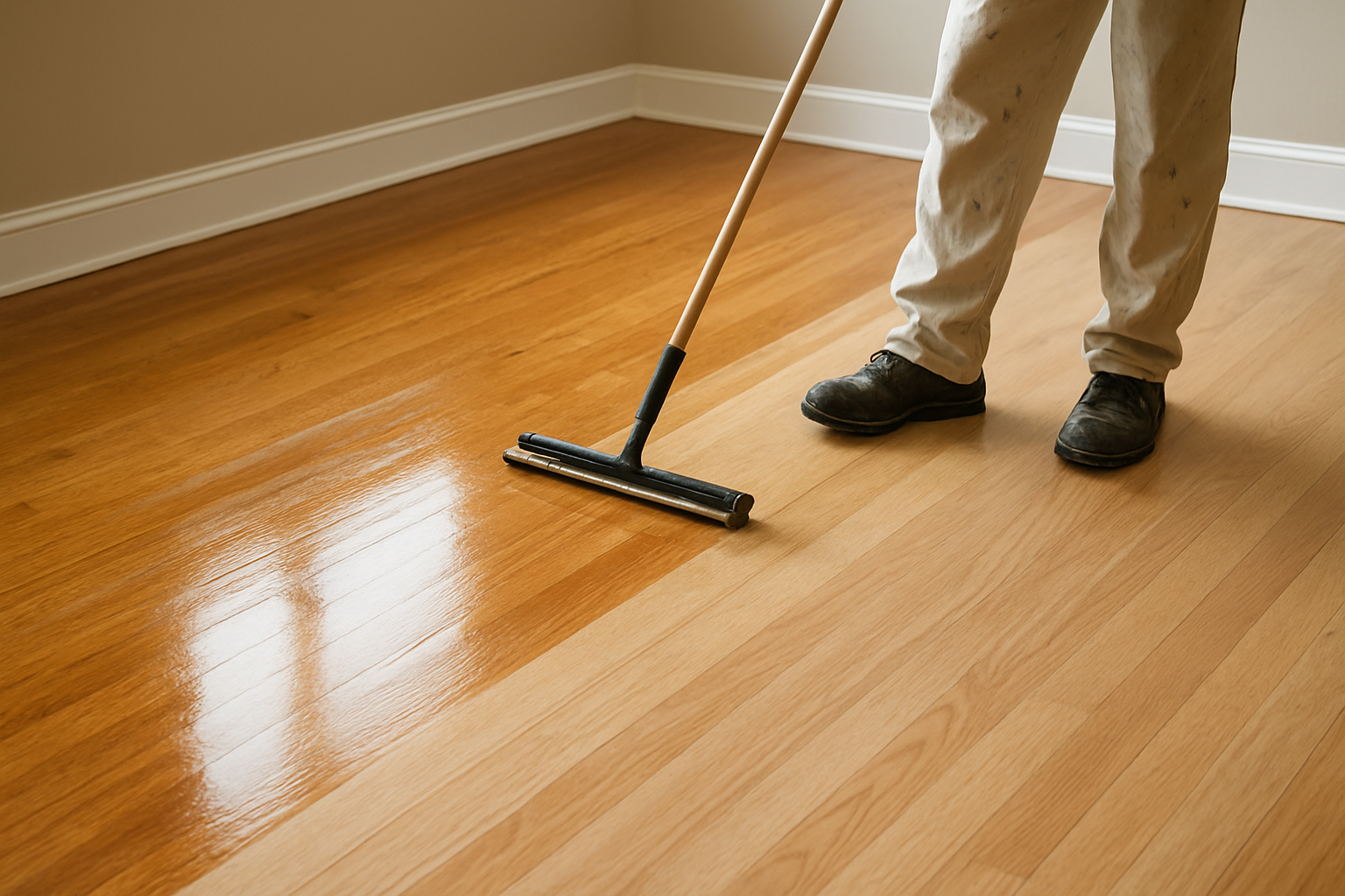 Illustration for The Refinishing Process, Step by Step related to Hardwood floors Minneapolis