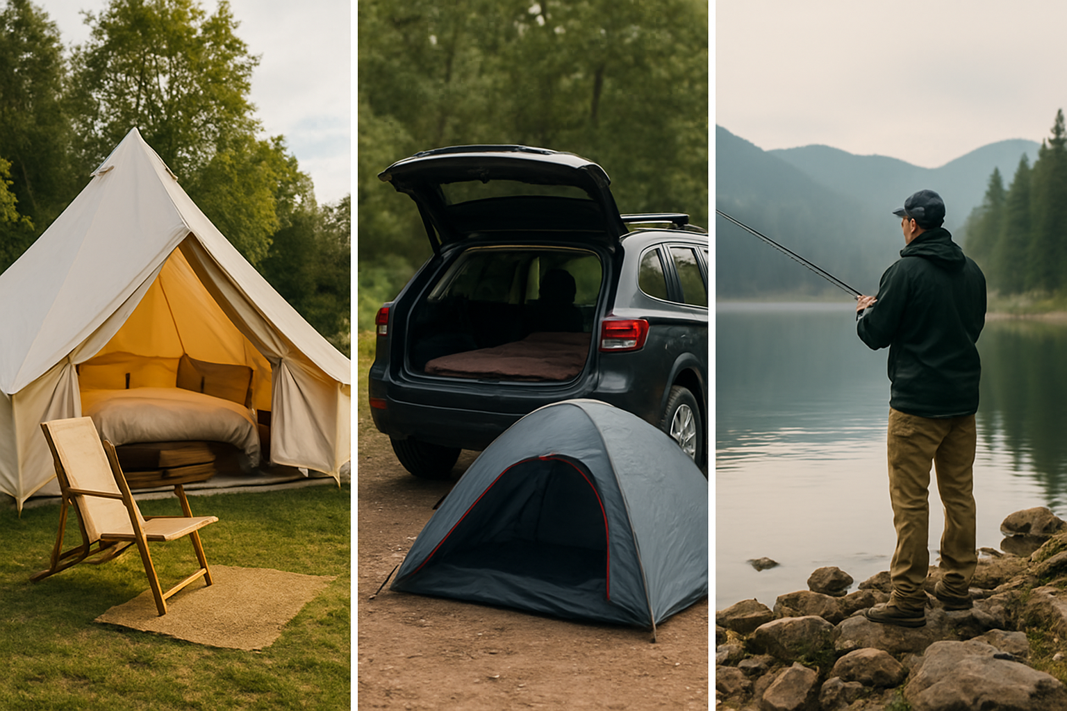 Illustration for Special Scenarios: Glamping Comfort, Car-Camping Speed, and Angler Stability related to blog post for 2025-11-12