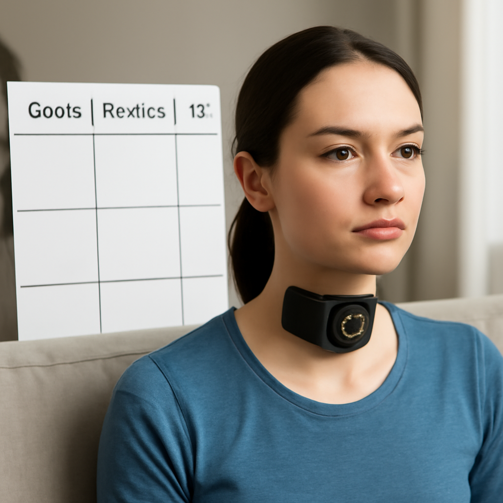 Illustration for Quick Buyer’s Matrix: Goals, Routines, and Fit related to wearable frequency therapy devices