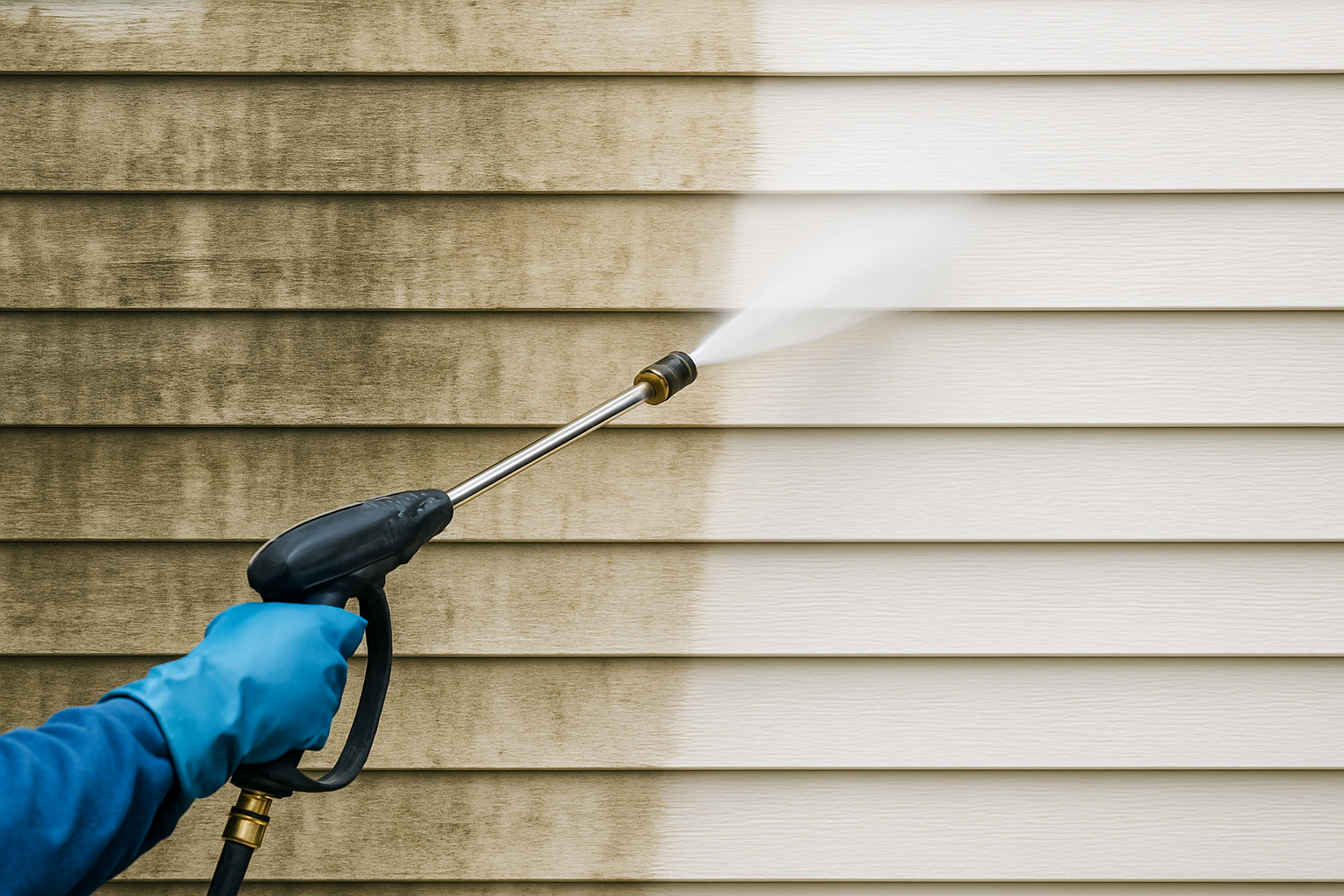 Illustration for Results, Risks, and Safety: What You Should Expect related to pressure washing vs soft washing