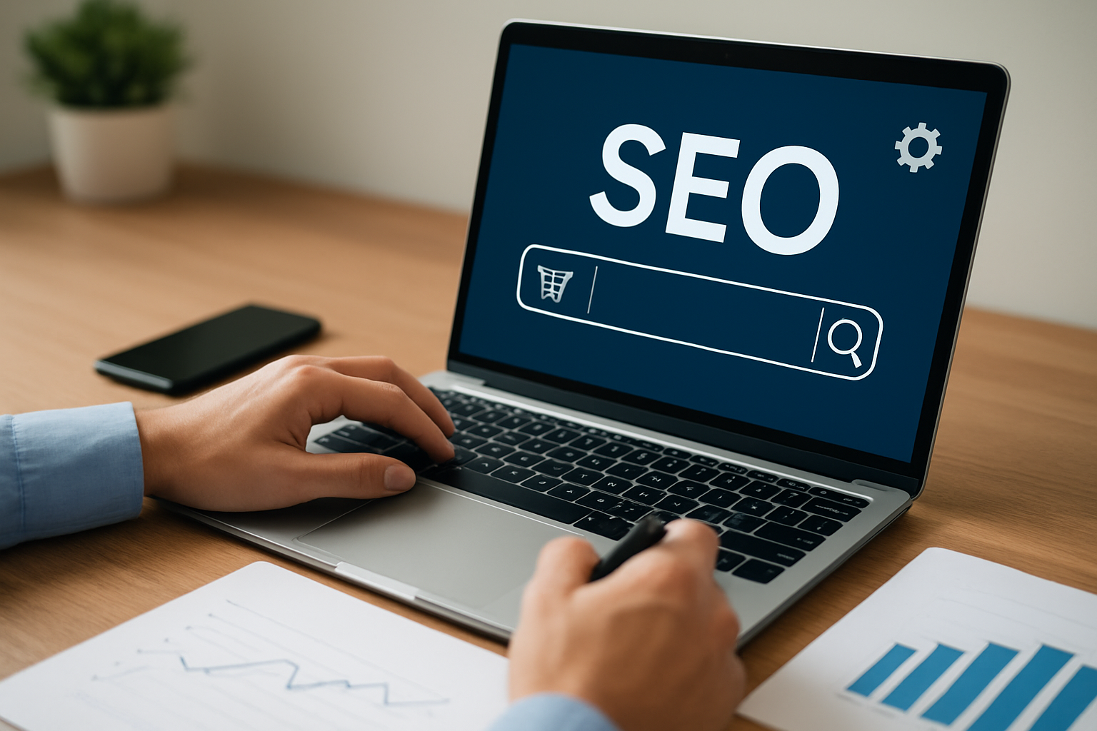 Illustration for #9 eCommerce SEO [Search Engine Optimization] for Product-Led Growth related to seo services for small business