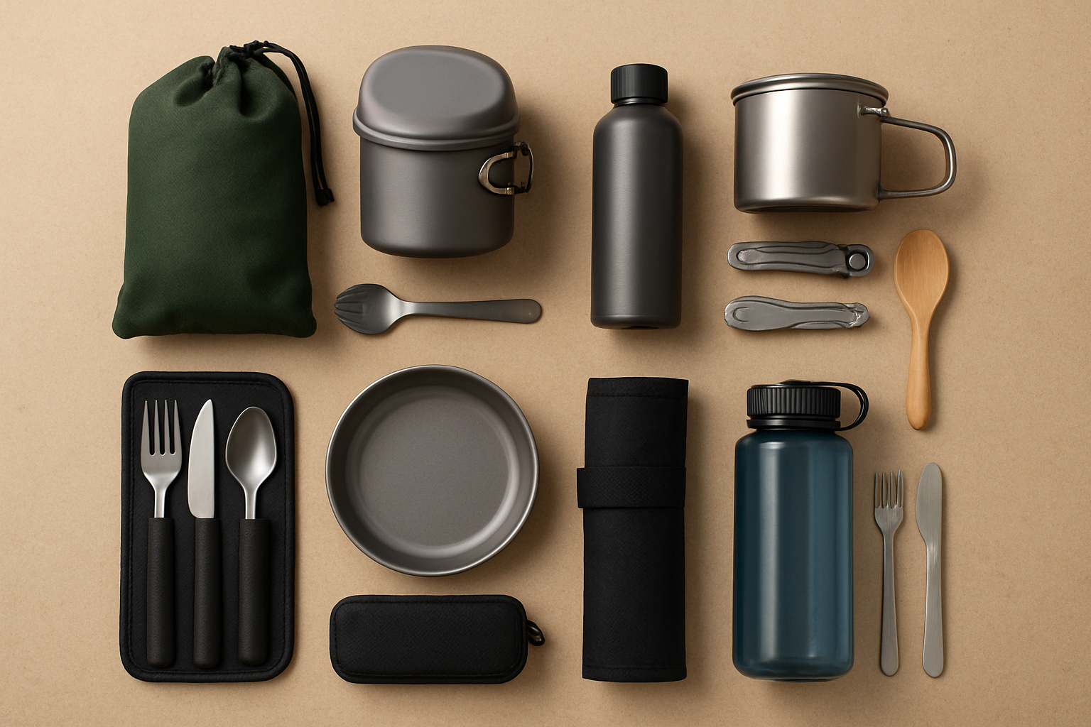 Illustration for Build Your Kit: Four Ready-to-Pack Loadouts related to best camping utensils 2022