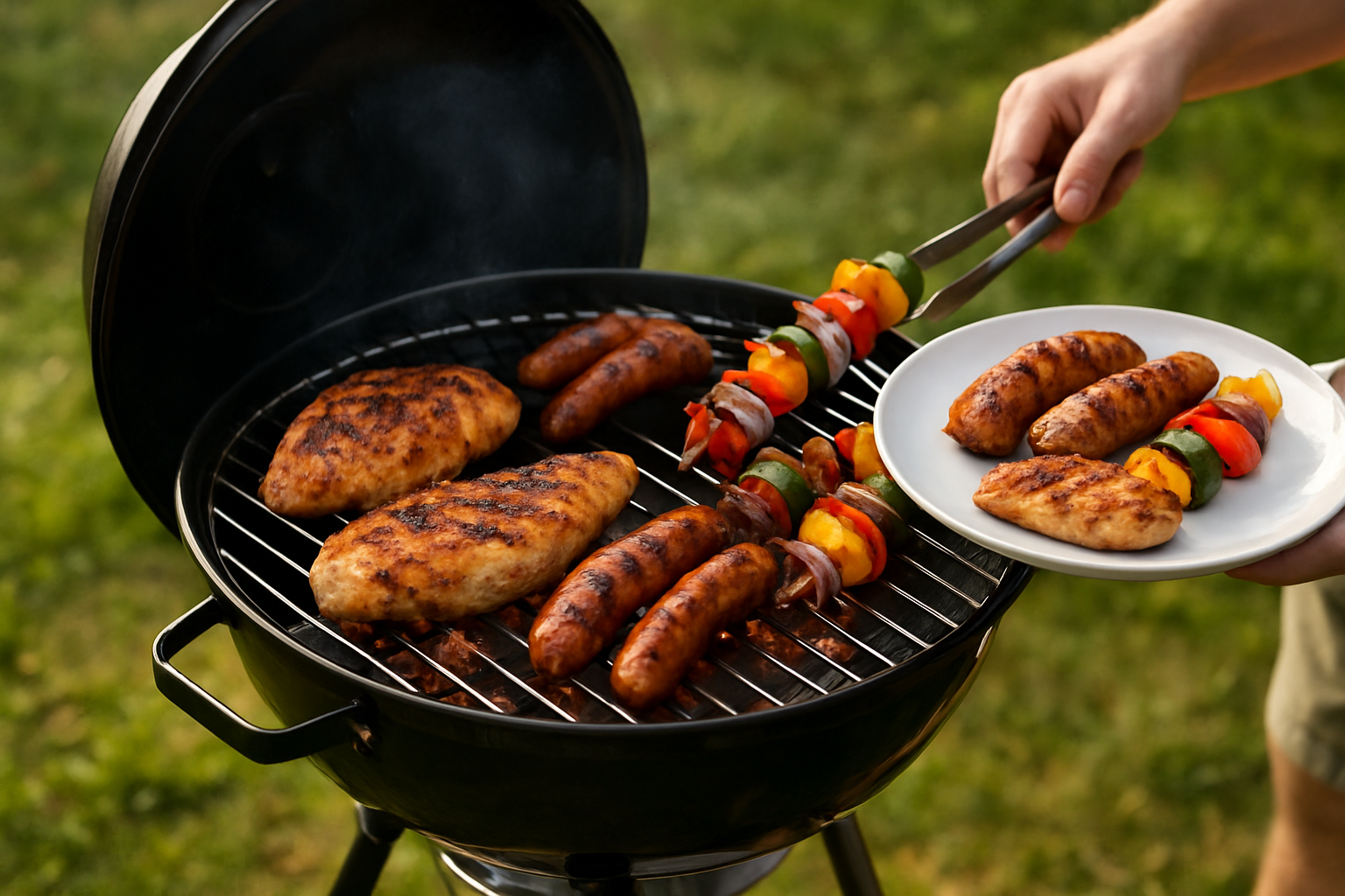 Illustration for Menus That Travel: Real-World Meal Plans for Mixed Crowds related to roaster portable bbq