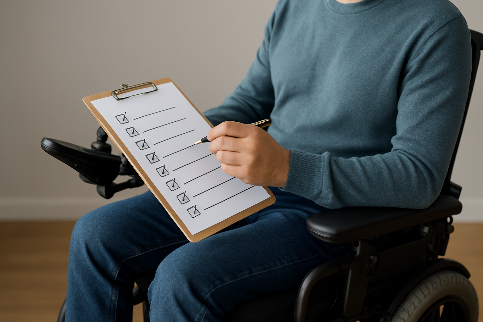 Illustration for The Practical 9-Step Checklist for Real-World Use and Medicare Coverage related to how can i compare power wheelchair models and features