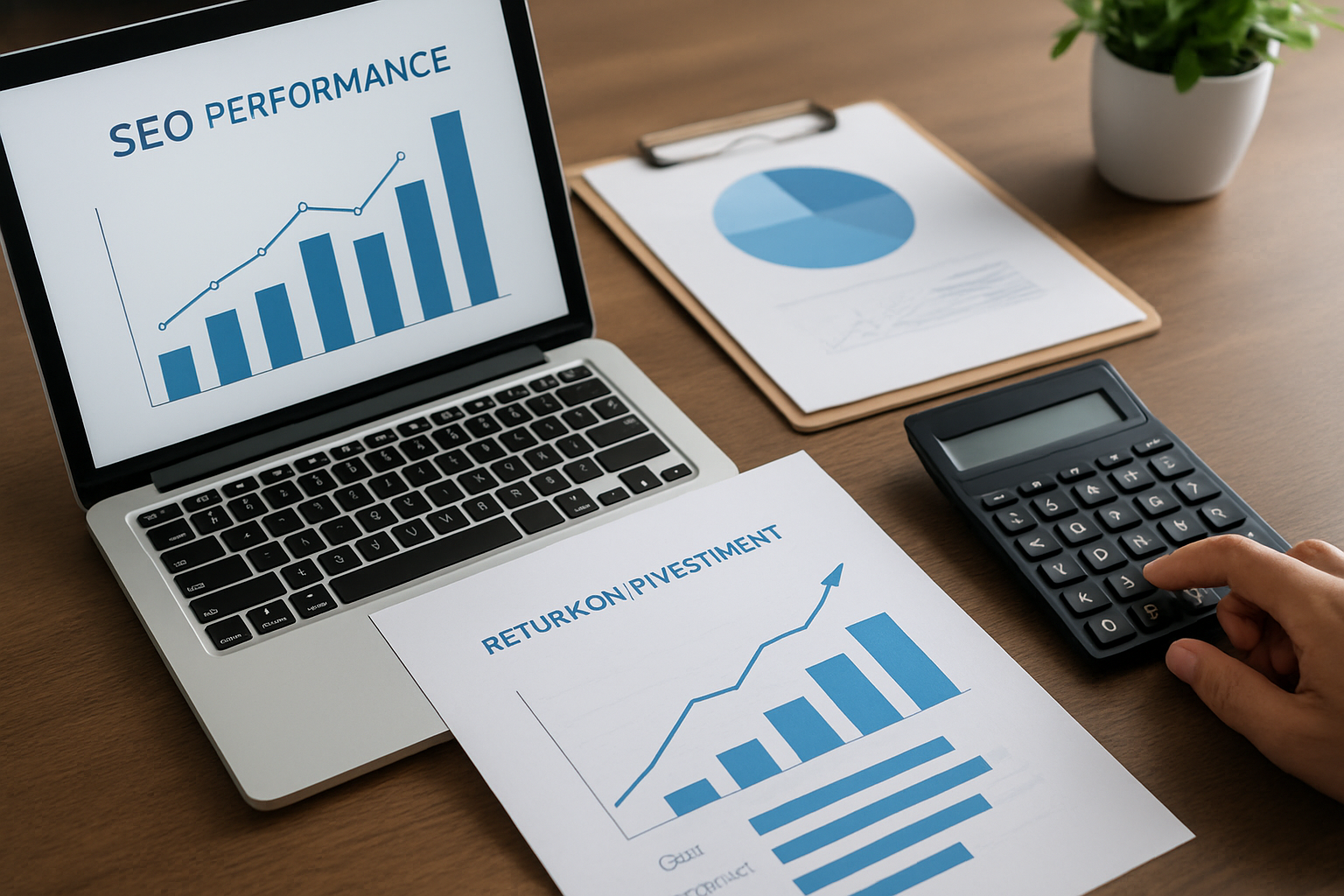 Illustration for Metrics That Matter and a Simple ROI [Return on Investment] Calculator related to search engine optimization seo services
