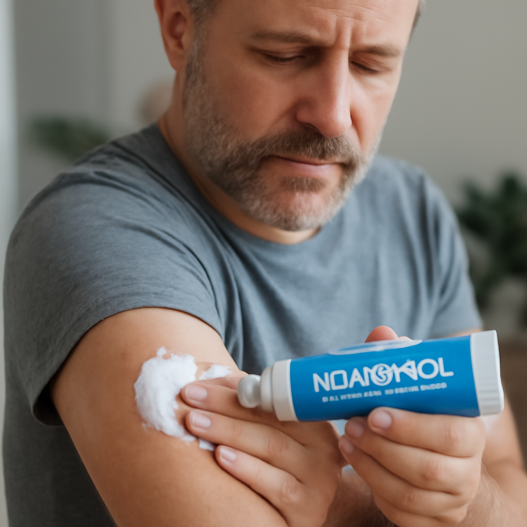 Illustration for Real-World Results: A Quick Neuropasil Use Case related to topical treatment for muscle aches