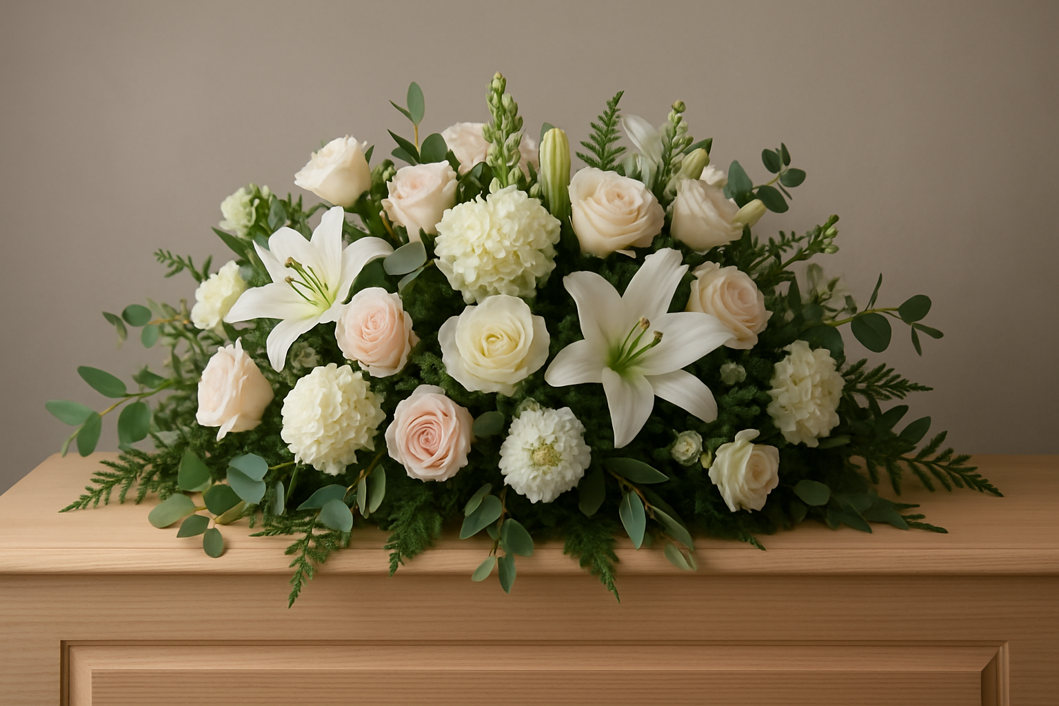 Illustration for Frequently Asked Questions from Perth Families and Planners related to bespoke floral designs for funerals