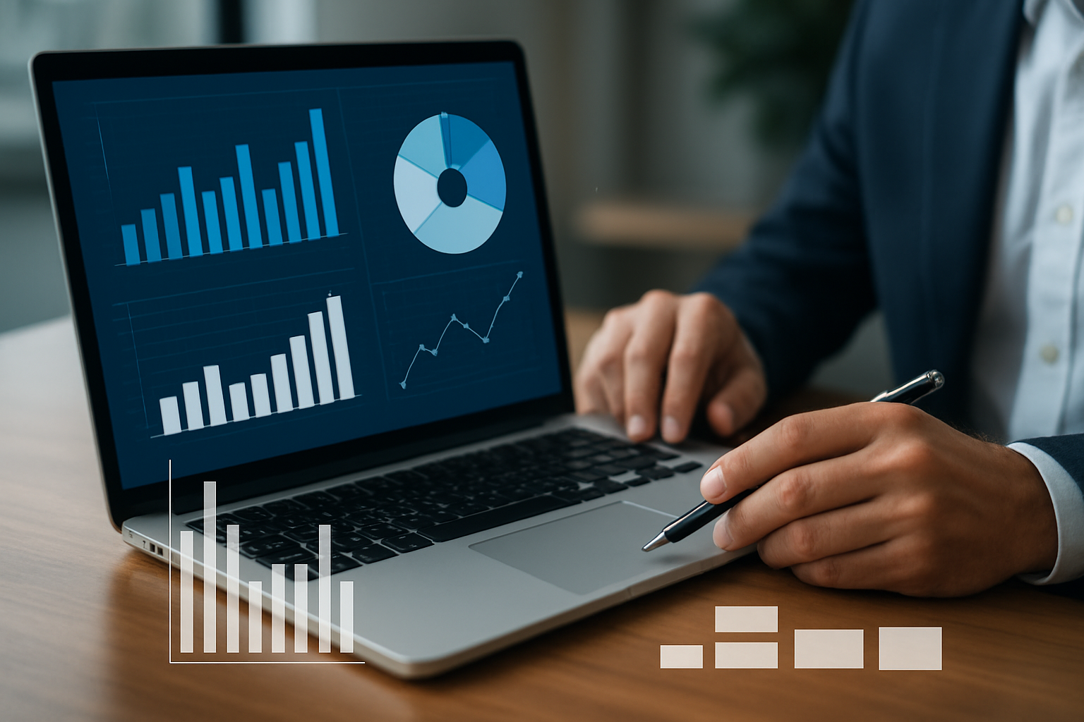 Illustration for Smart Data, Smarter Decisions related to digital marketing marketing