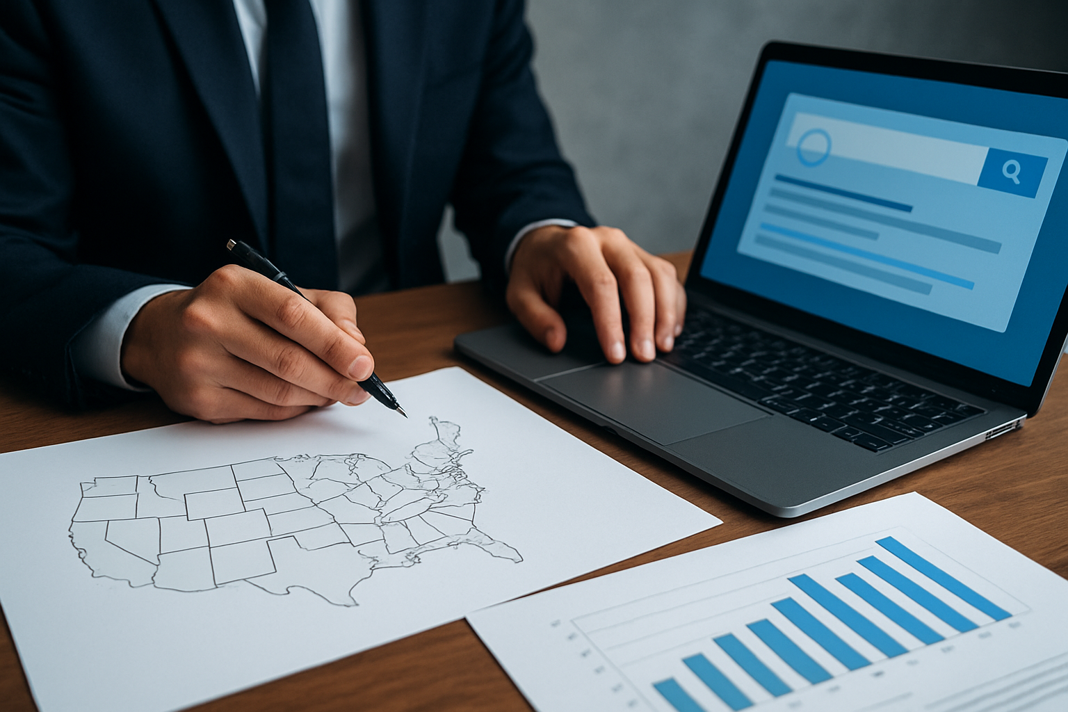 Illustration for National vs Local: Which Strategy Fits Your Goals related to services seo
