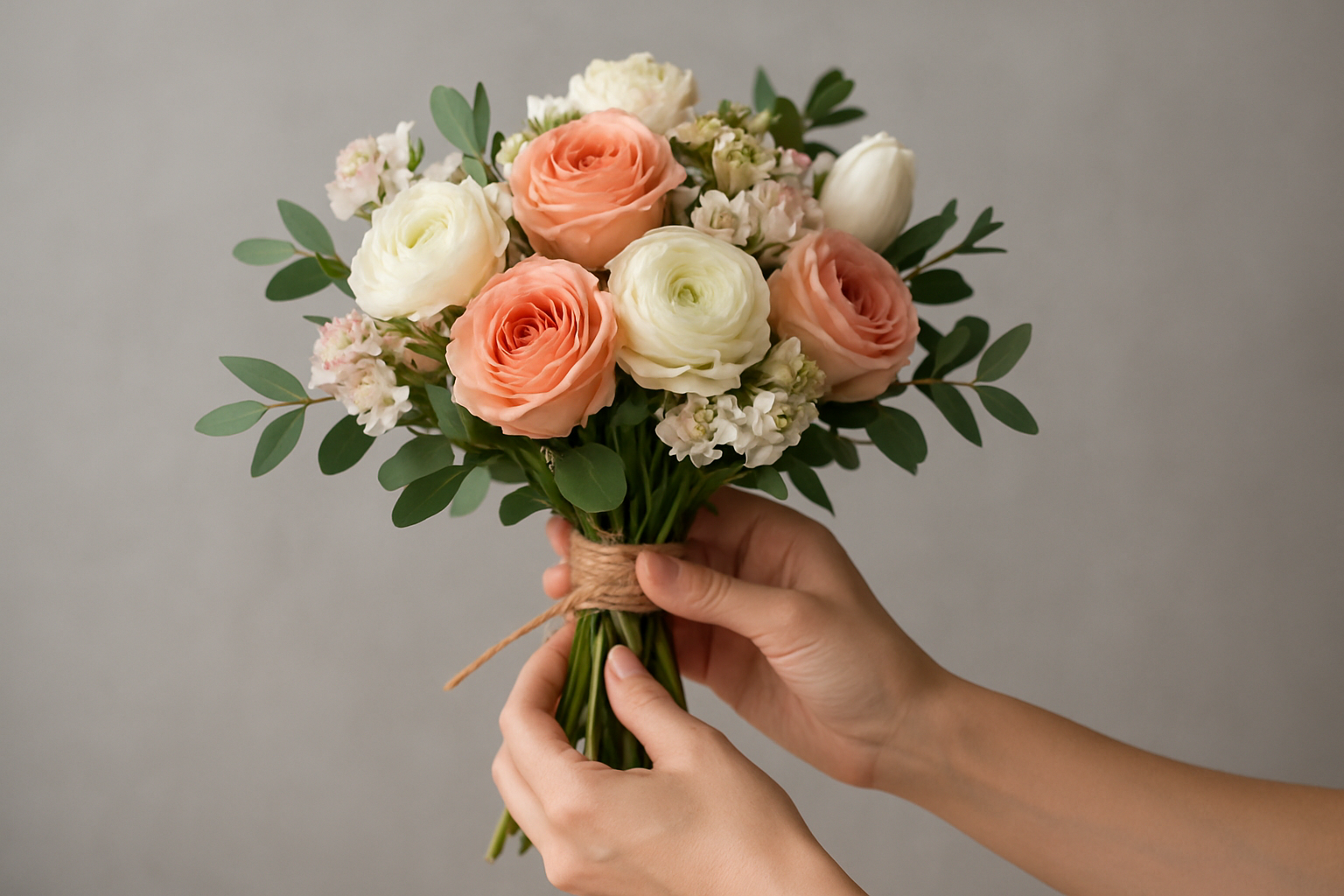 Illustration for Best Practices to Keep Your Flowers Fresher, Longer related to hand tied