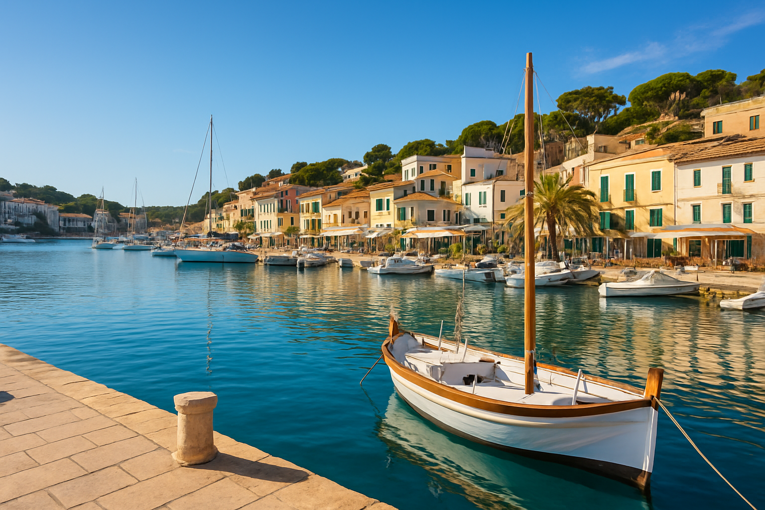 Illustration for Consejos Prácticos para Disfrutar al Máximo related to port blue pollentia mallorca
