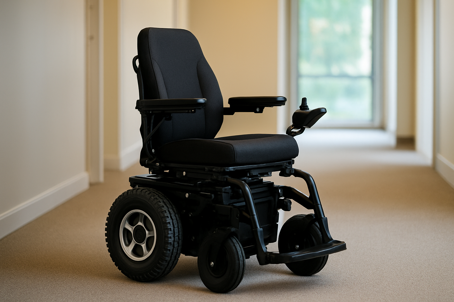 Illustration for How Go Wheelchairs Makes It Easier related to heavy duty motorized wheelchair for high weight capacity