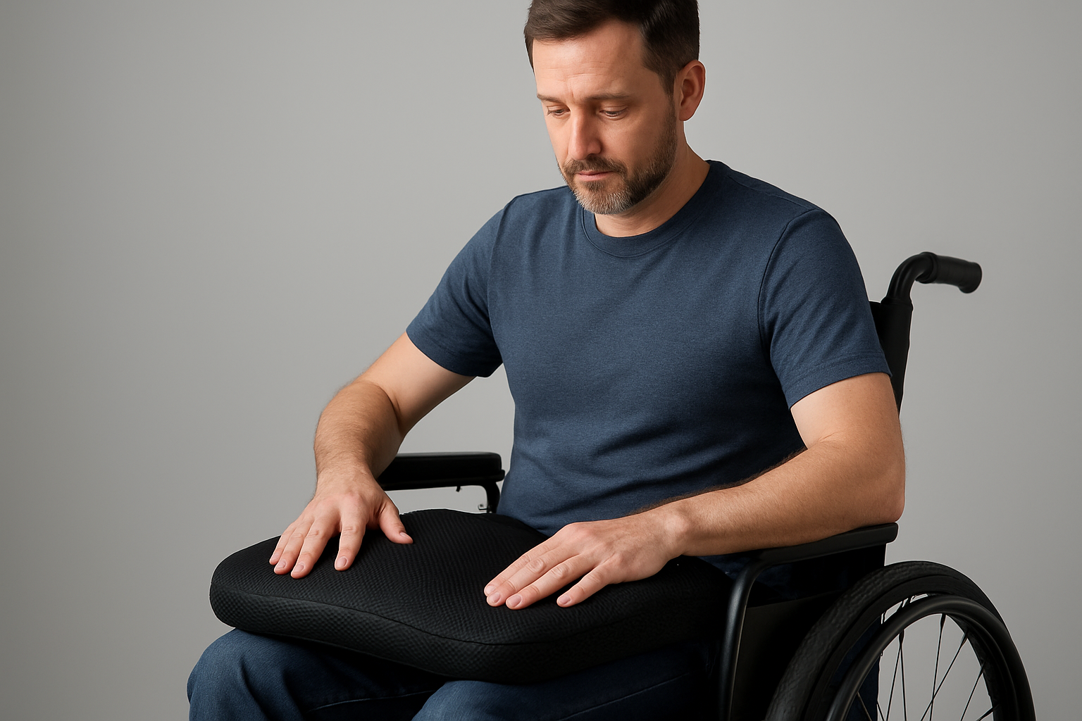 Illustration for Pressure Relief, Cushioning, and Posture: What the Science Says related to personalized wheelchair support