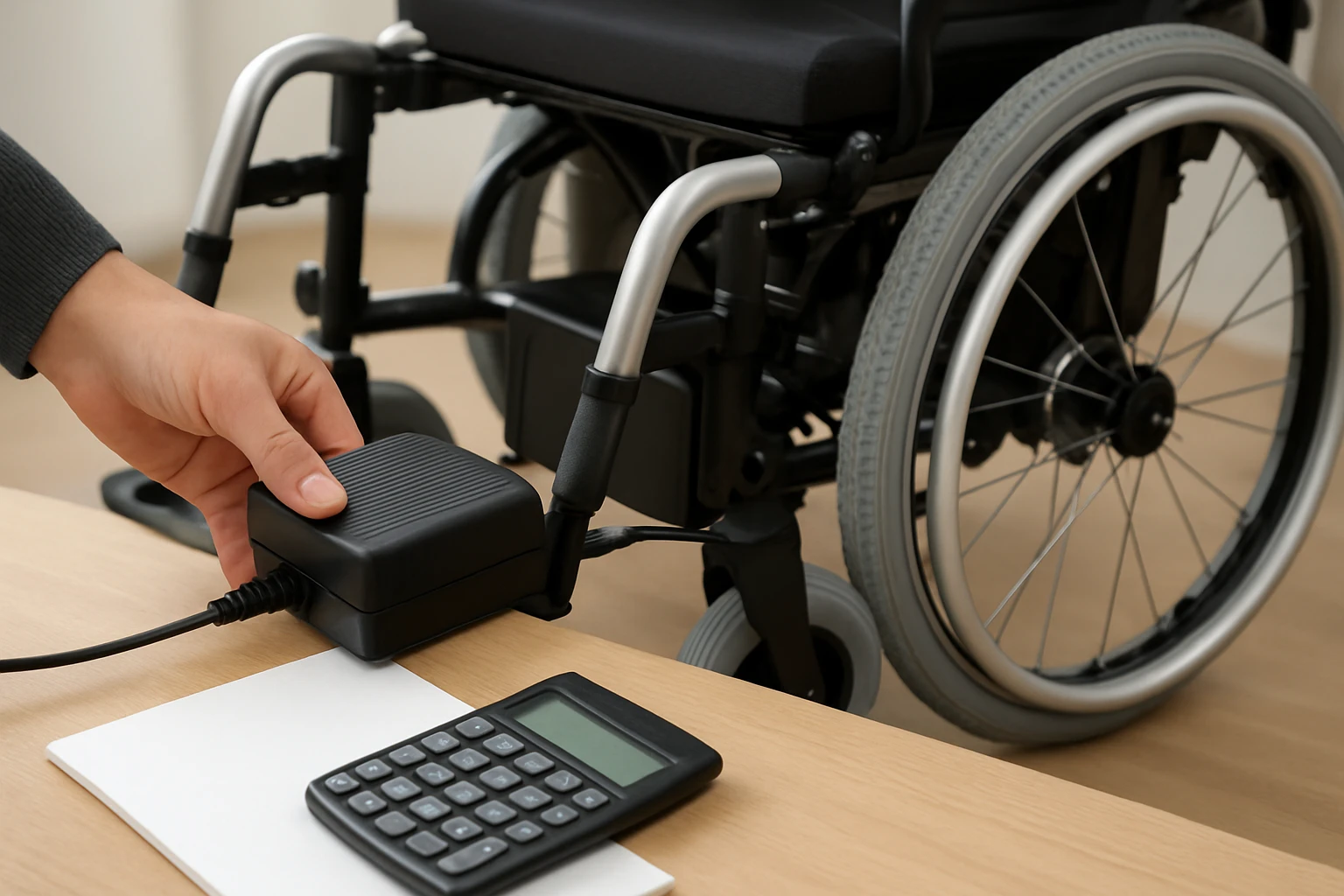 Execution add-on: plan trips with quick math - wheelchair battery charger and range guide