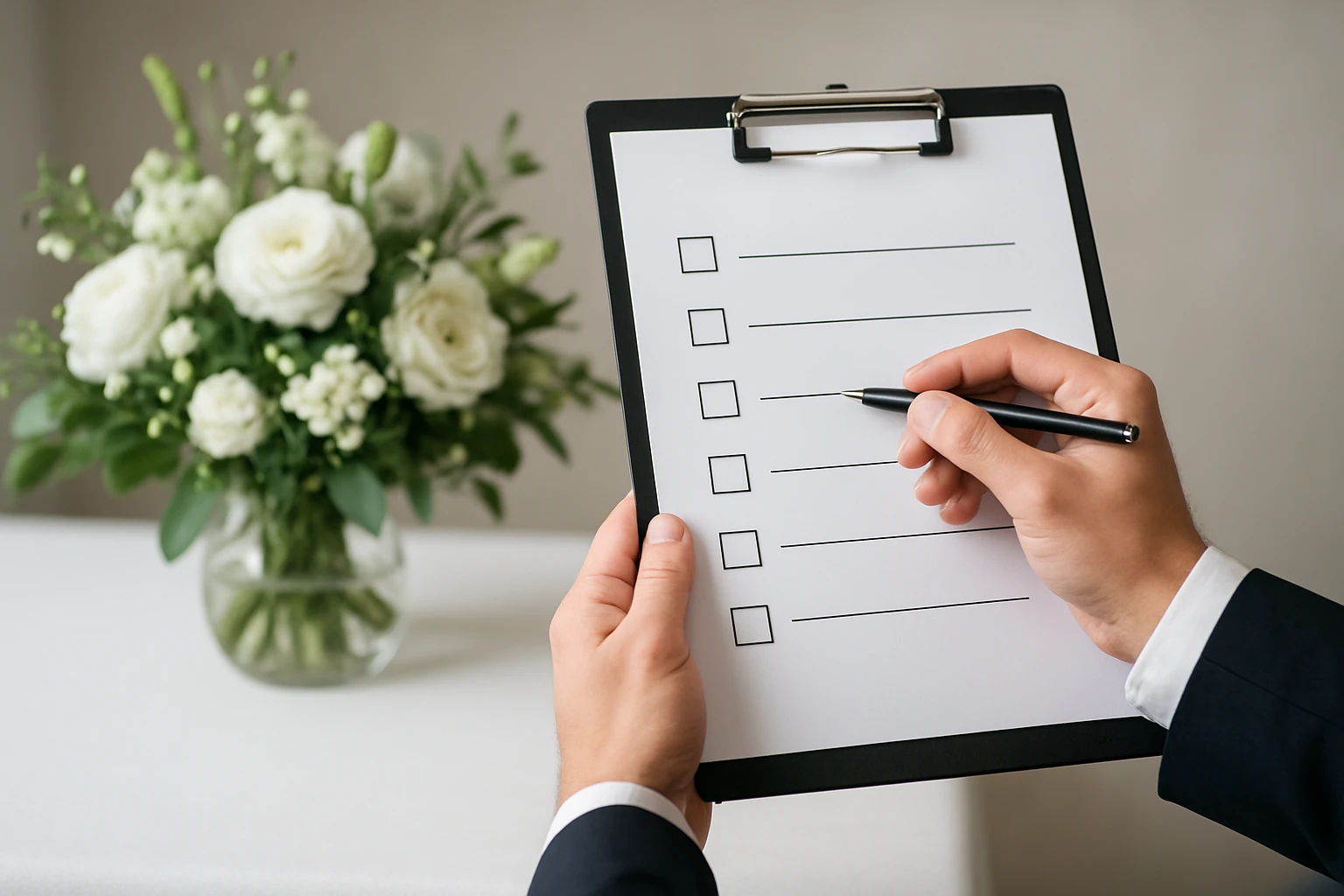 Execution checklist - corporate event flowers perth guide