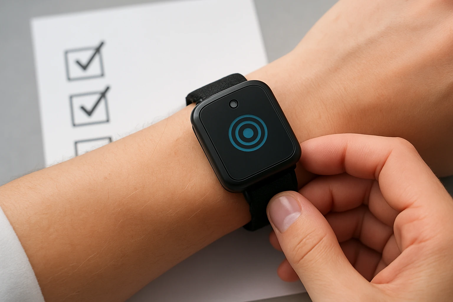 Execution checklist - targeted therapy wearable guide