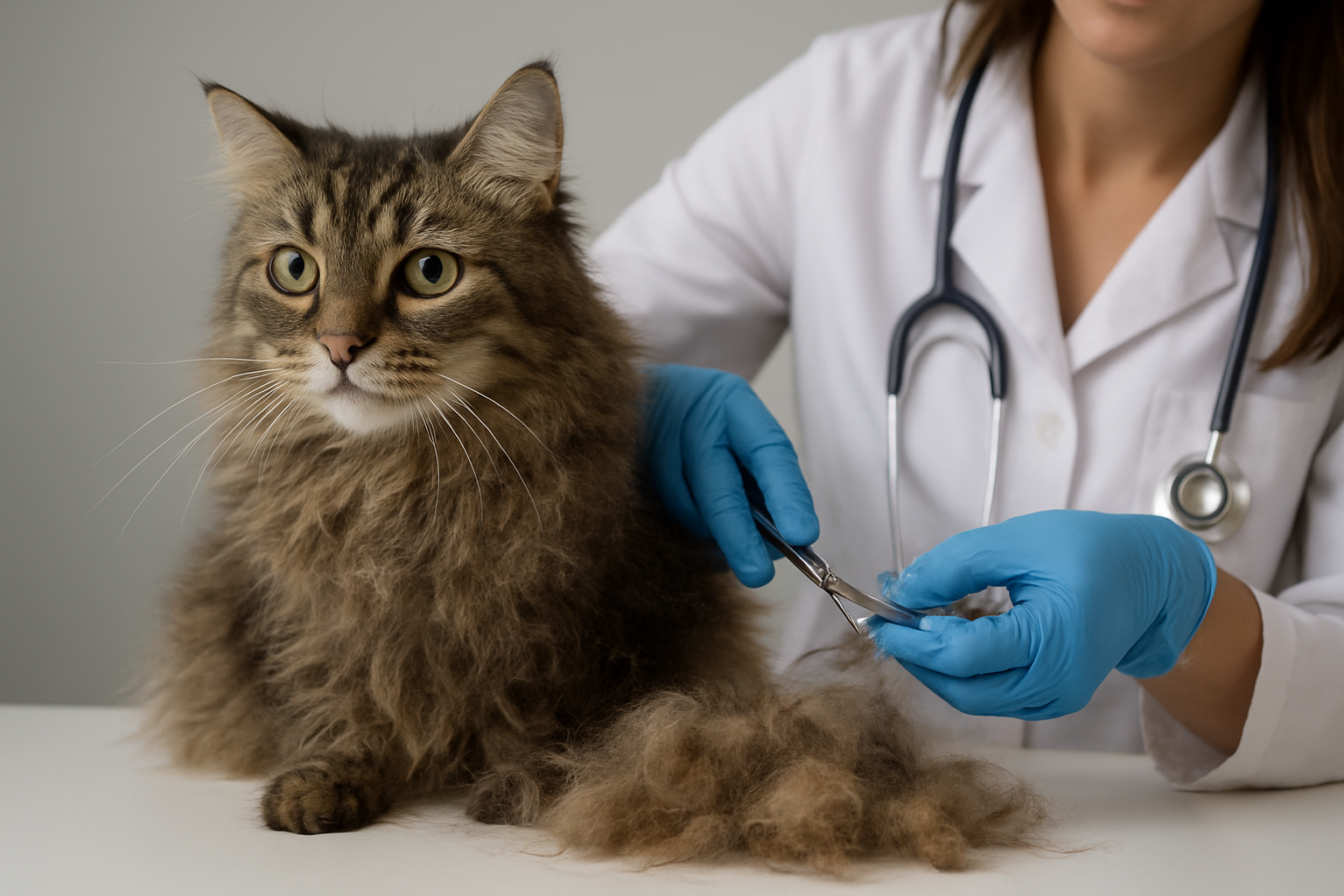 Illustration for The Veterinarian-Informed 7-Step At-Home Checklist for Matted Fur Removal for Cats related to matted fur removal for cats