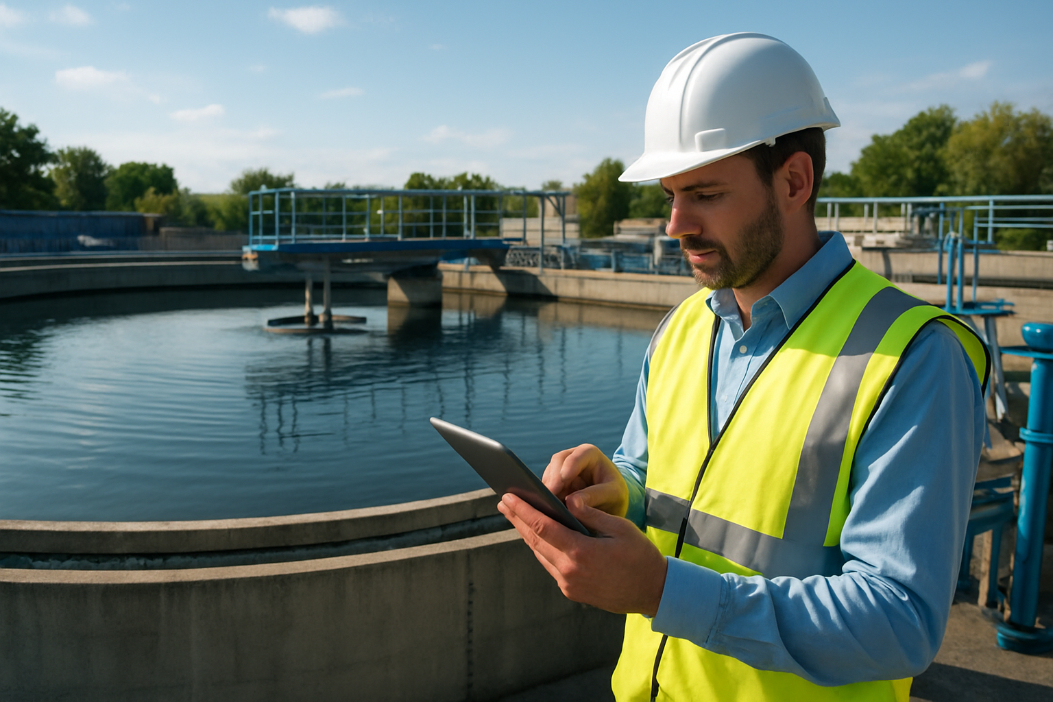 Illustration for Operation, Maintenance, and Monitoring Best Practices related to clean water sanitation