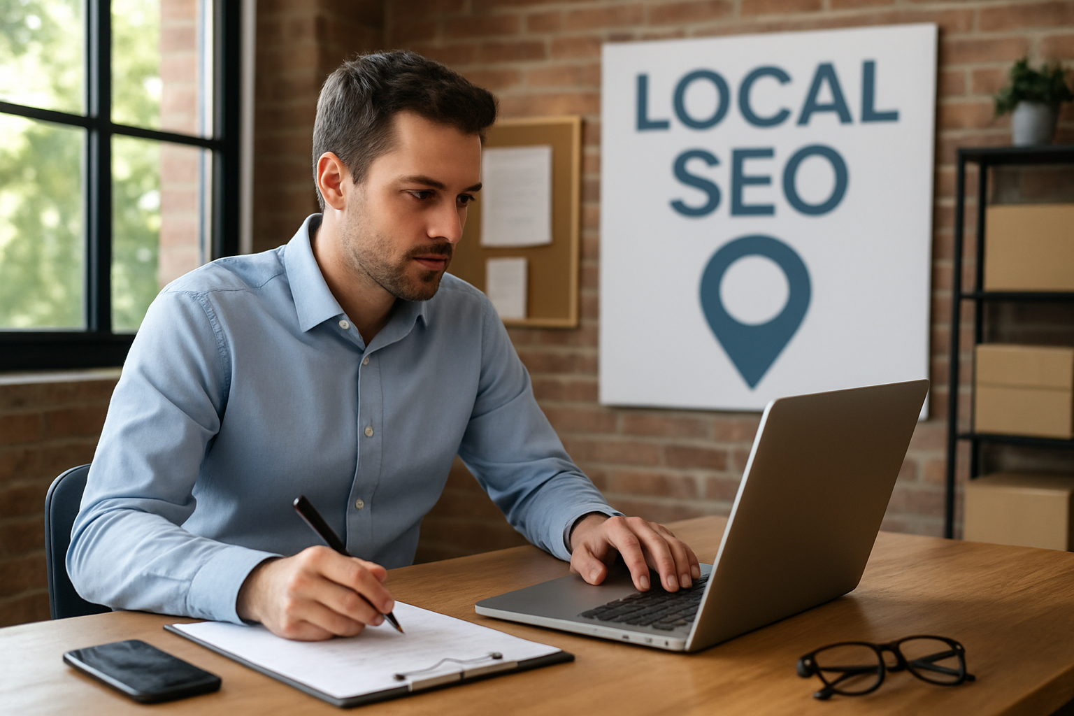 Illustration for The High-Impact 20 Percent: Tasks to Prioritize Now related to local seo small business