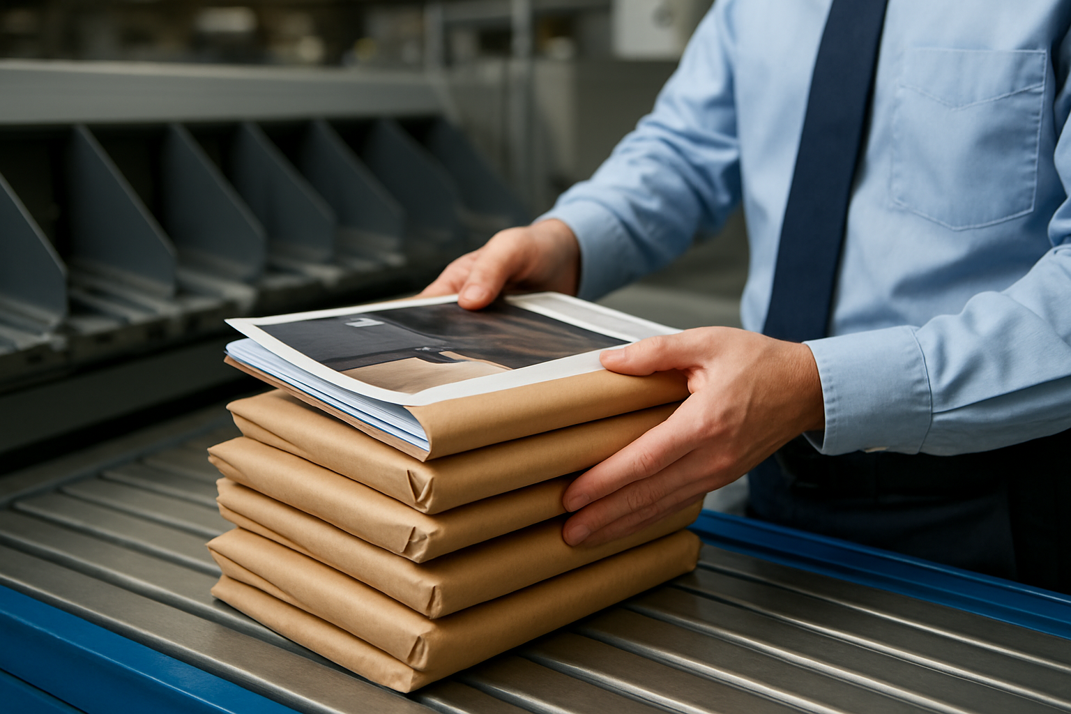 Illustration for Postal Compliance and Deliverability: What Sortation Systems Expect related to paper wrap magazine mailing