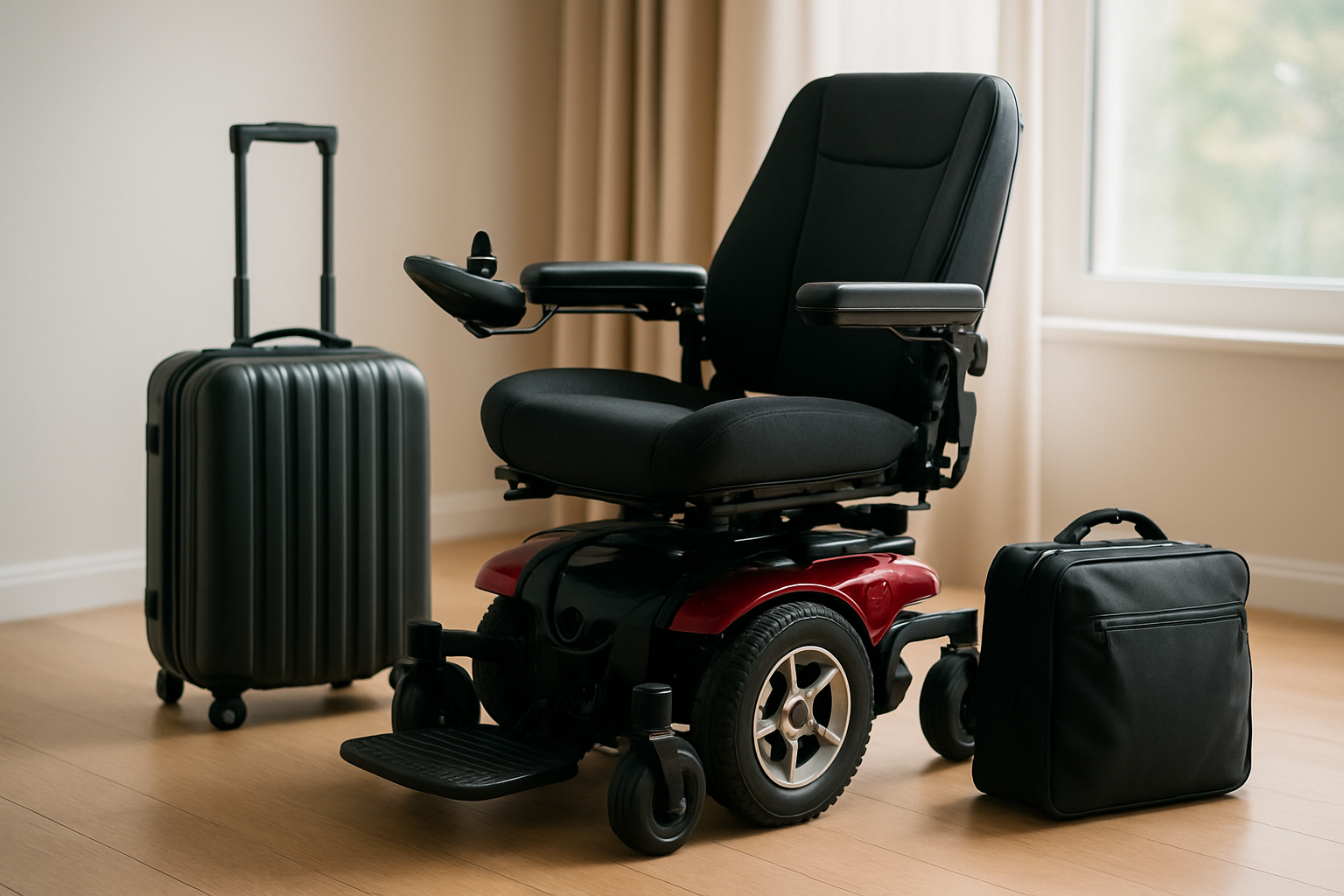 Illustration for Pre-Trip Packing List and Safety Tips for Portable Travel Power Chairs related to portable travel power chairs