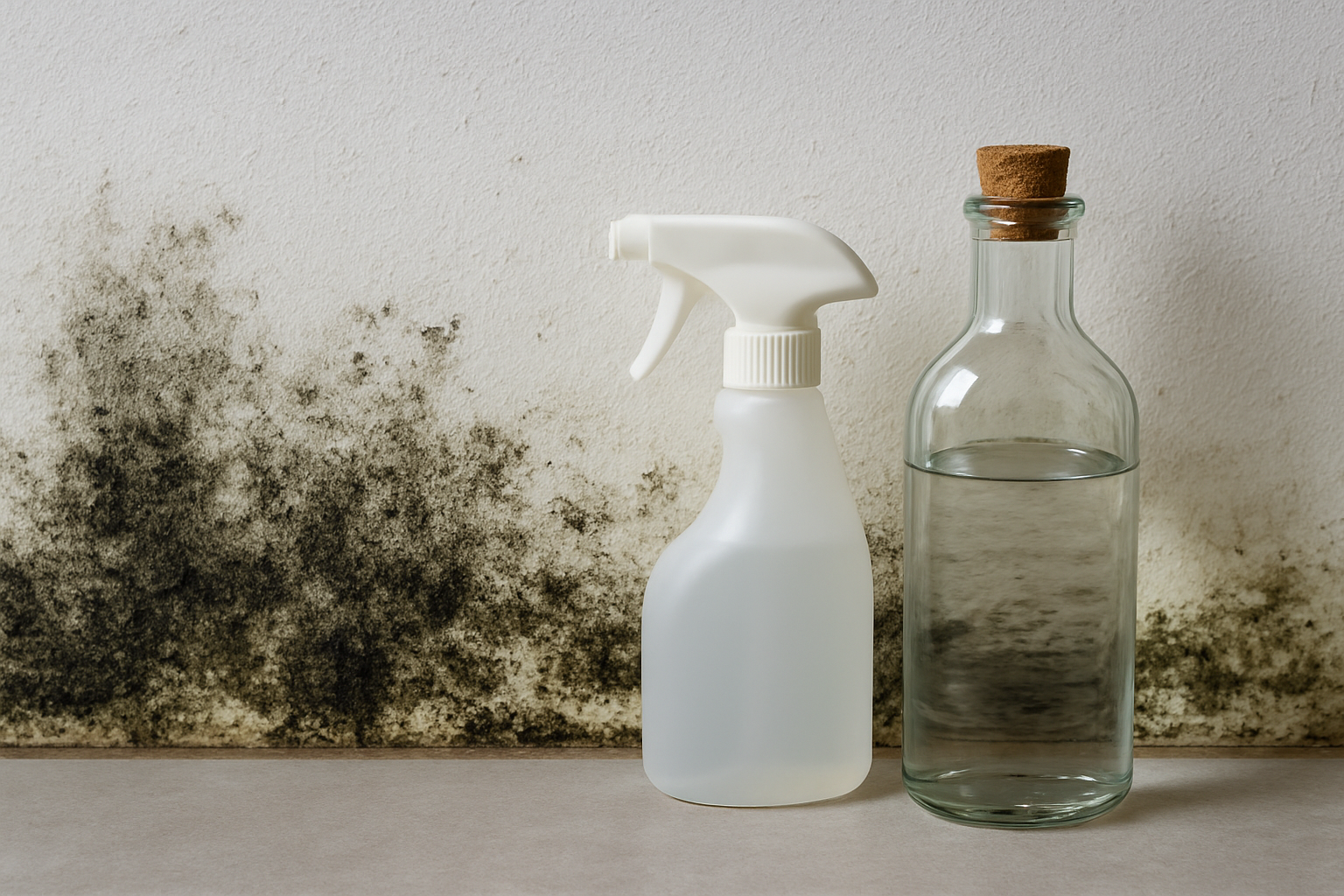 Illustration for 3 Methods to Avoid With Vinegar related to vinegar and mould removal