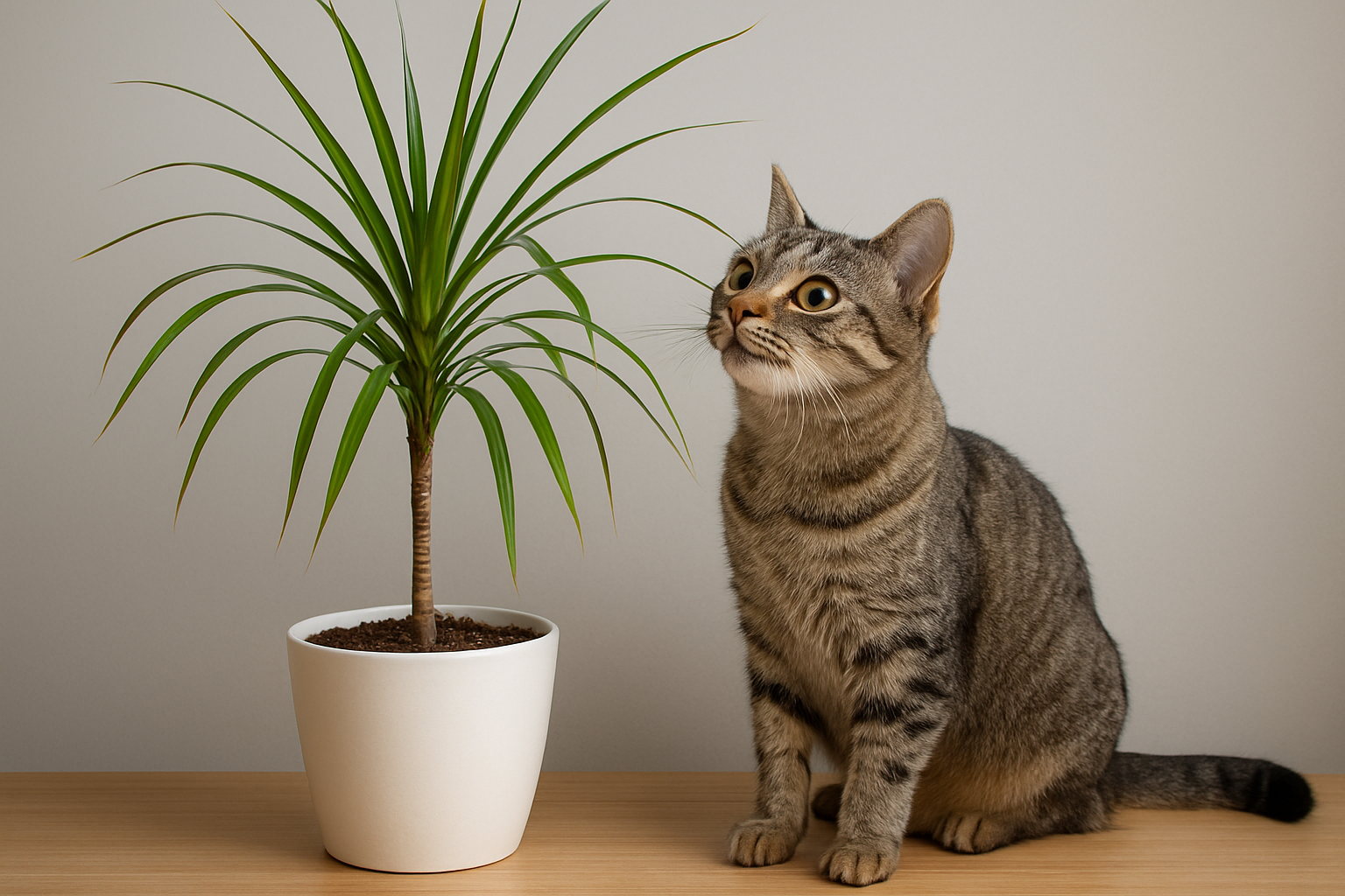 Illustration for Prevention Playbook: Make Plants Boring and Your Cat’s World Enriching related to dracena toxic to cats