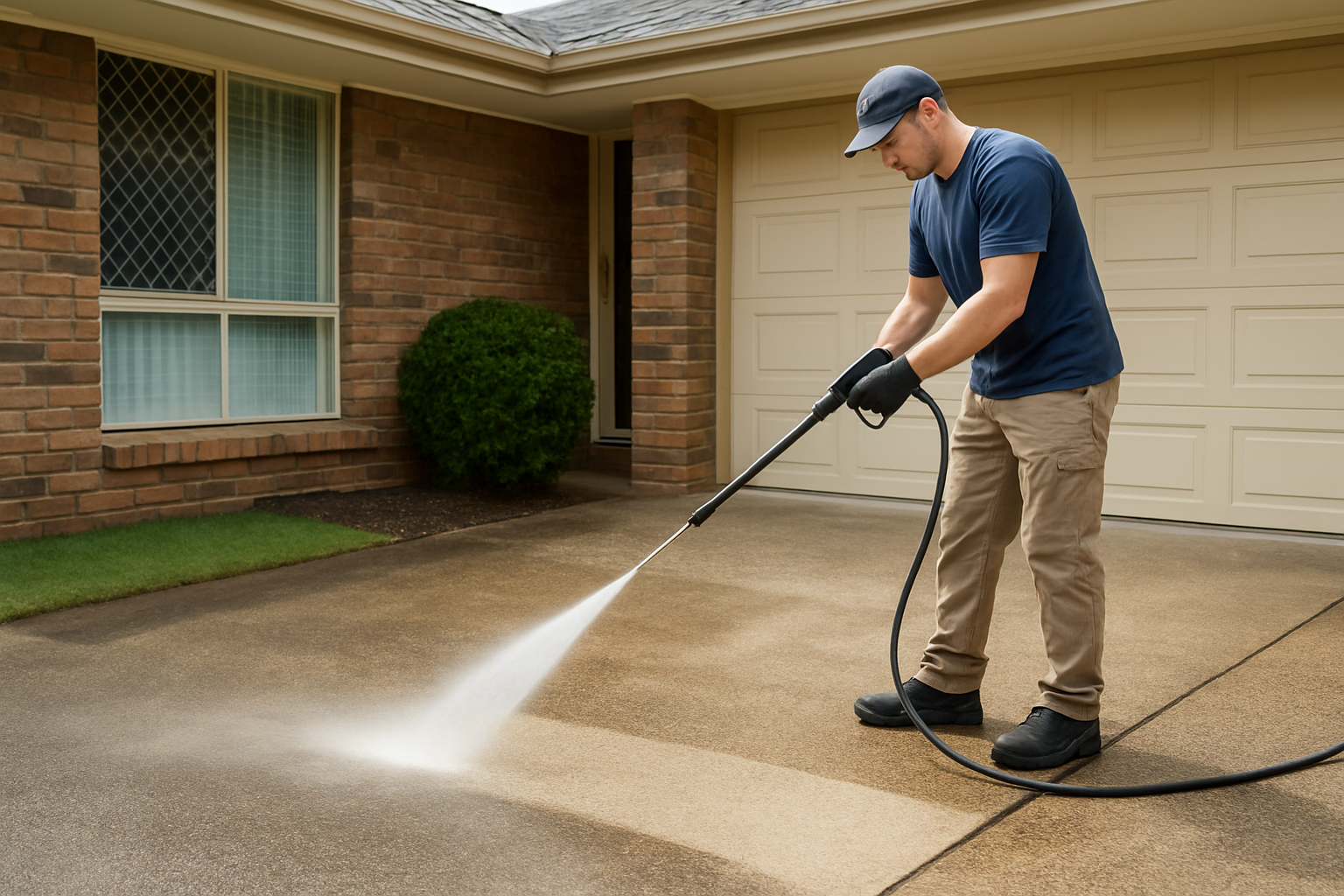 Illustration for Real-World Scenarios from Ipswich and Brisbane Homes and Businesses related to power washing near me