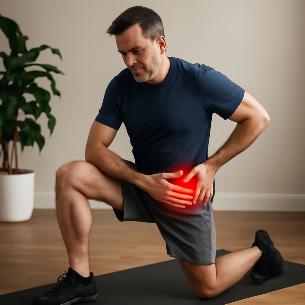 Illustration for Putting It Together: A Simple Weekly Template related to psoas muscle pain relief