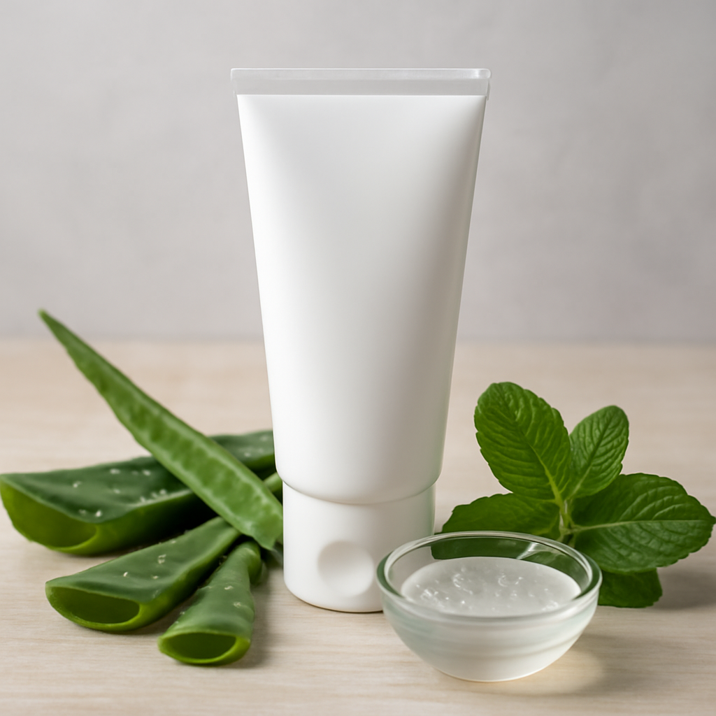 Illustration for Safety, Sensitivity, and Smart Use related to natural aloe urea and menthol relief formula