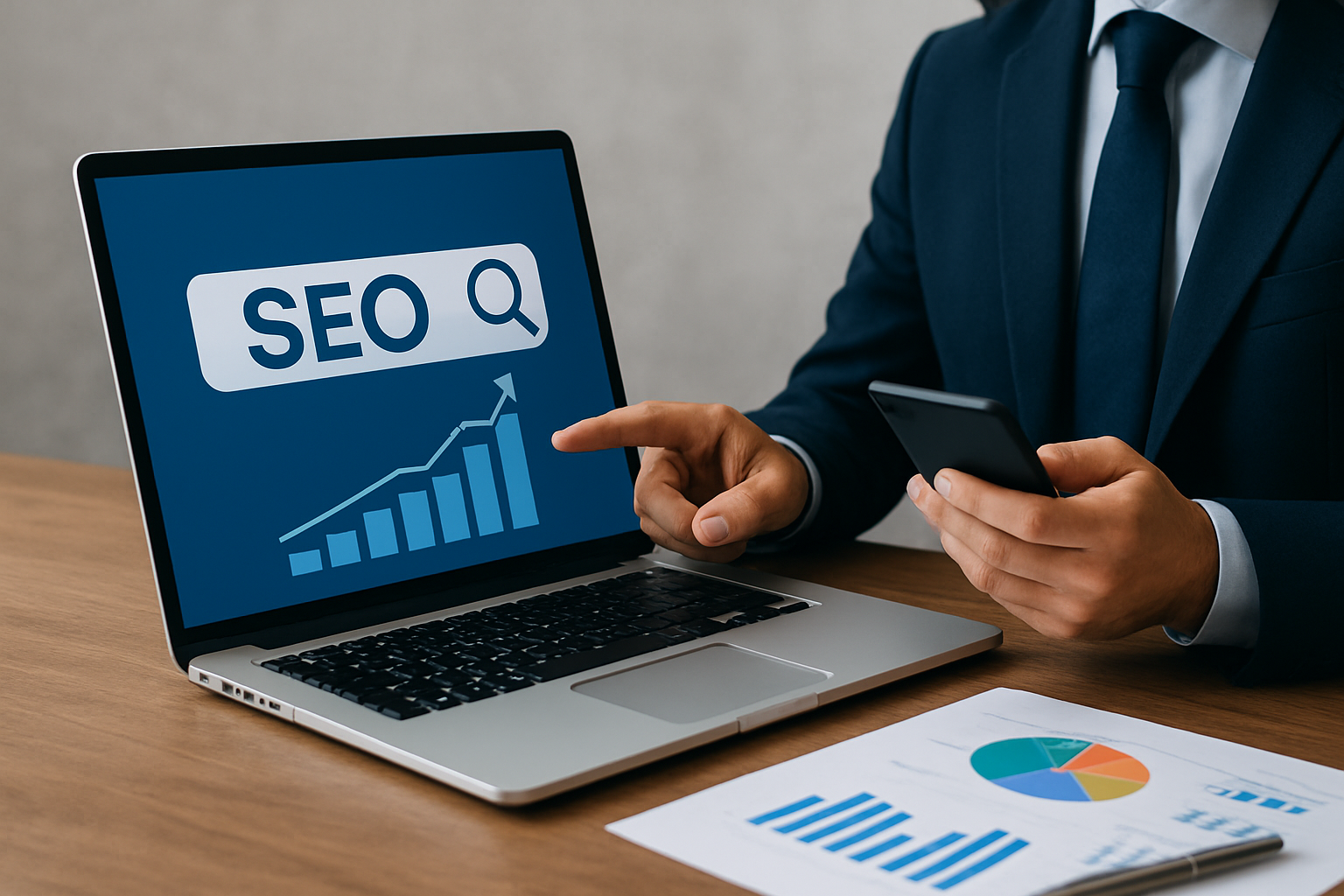 Illustration for Deliverable 3: National & Local SEO (Search Engine Optimization) That Captures Demand Near and Far related to seo optimization service