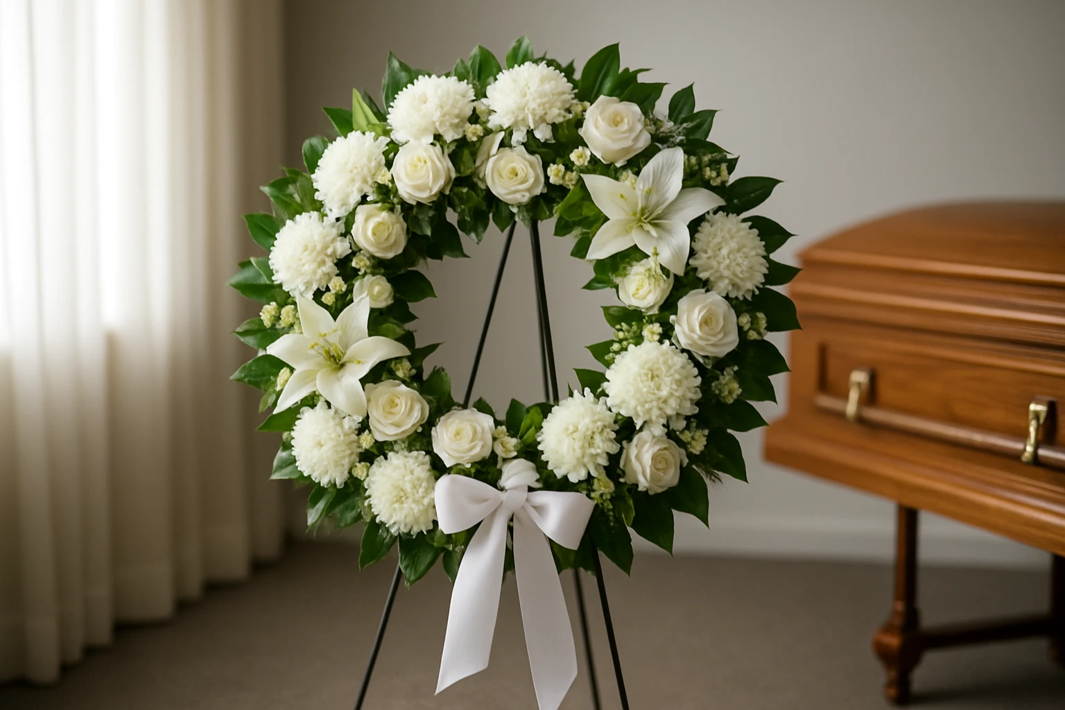 Formal tribute shapes for services - perth funeral flowers guide