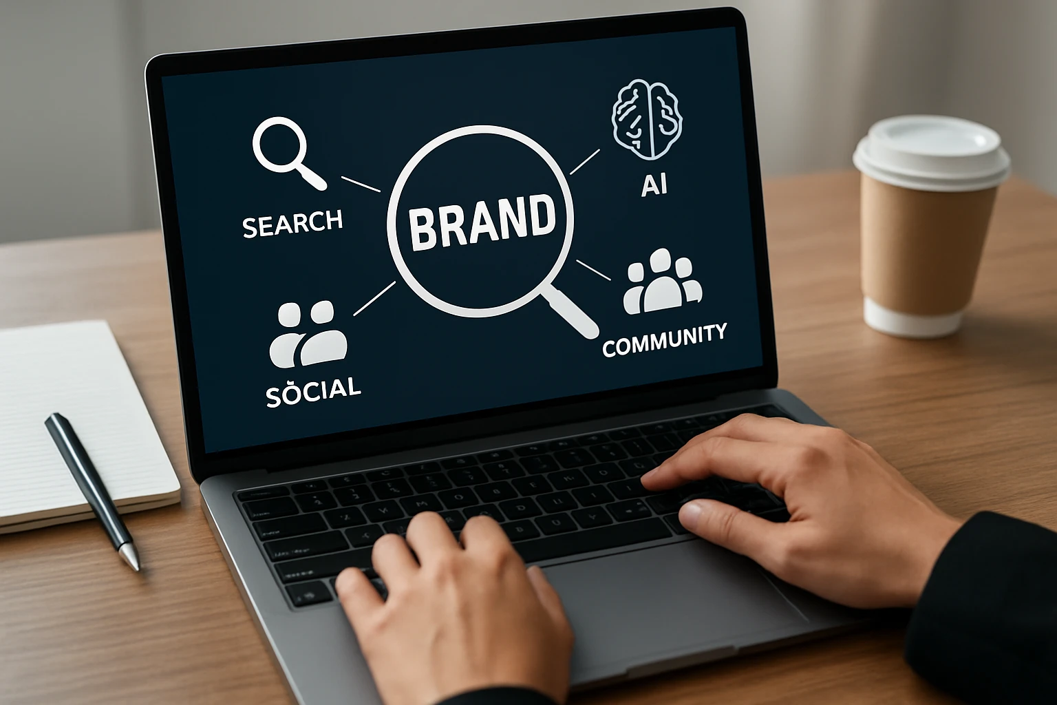 How Brand Visibility Works Across Search, AI, and Community - define brand visibility guide