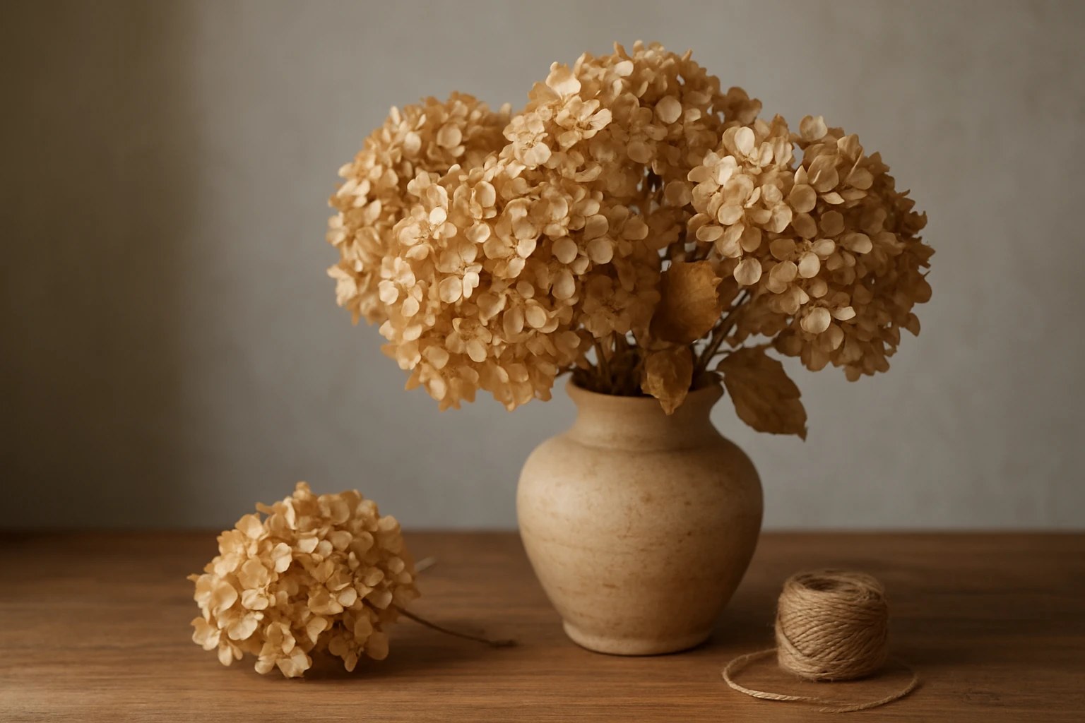 How do flower arrangements with dried hydrangeas work? - flower arrangements with dried hydrangeas guide