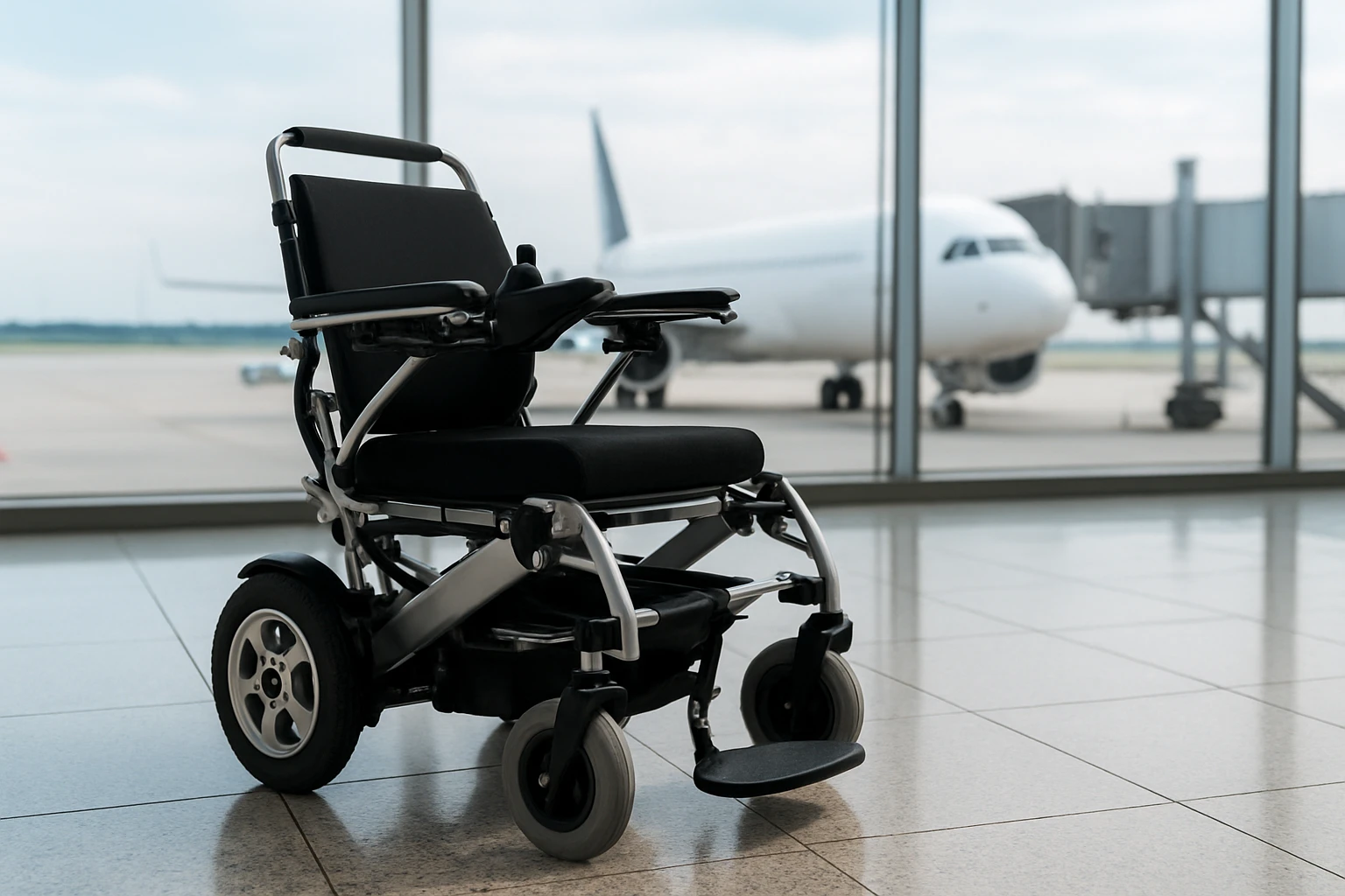 How does a travel-friendly power wheelchair work on the road and in the air? - folding electric wheelchair guide