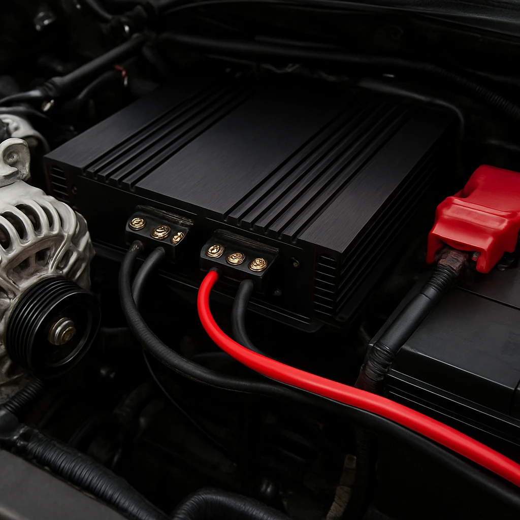 How Does It Work With Amplifiers and Batteries? - alternator upgrade for car audio, car audio batteries, power delivery,...
