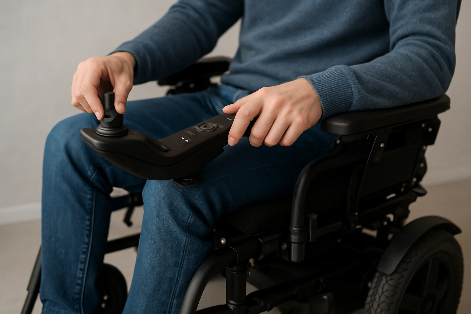 How It Works: From Joystick to Movement - lightweight foldable power wheelchairs guide