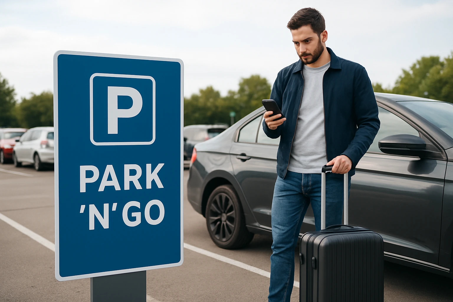 Park-N-Go: no matter how you spell it, it's the best parking at Dayton Airport 2 How park'n'go works: reserve, arrive, park, ride - park'n'go guide