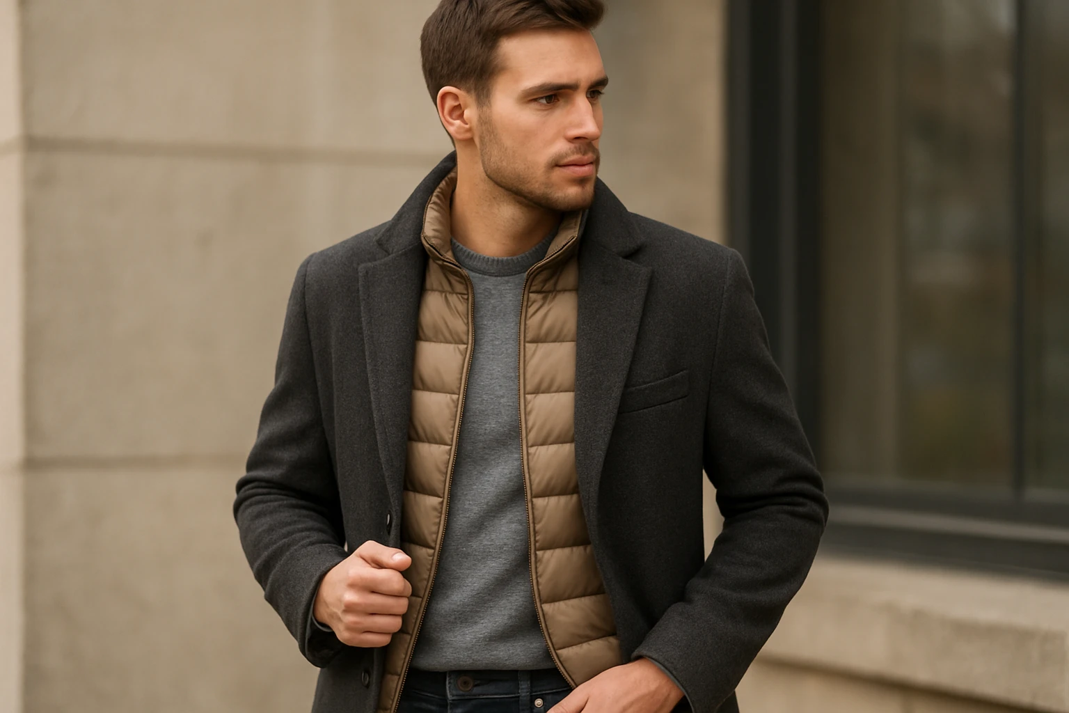 Layering pieces for changing weather - men's clothing online guide