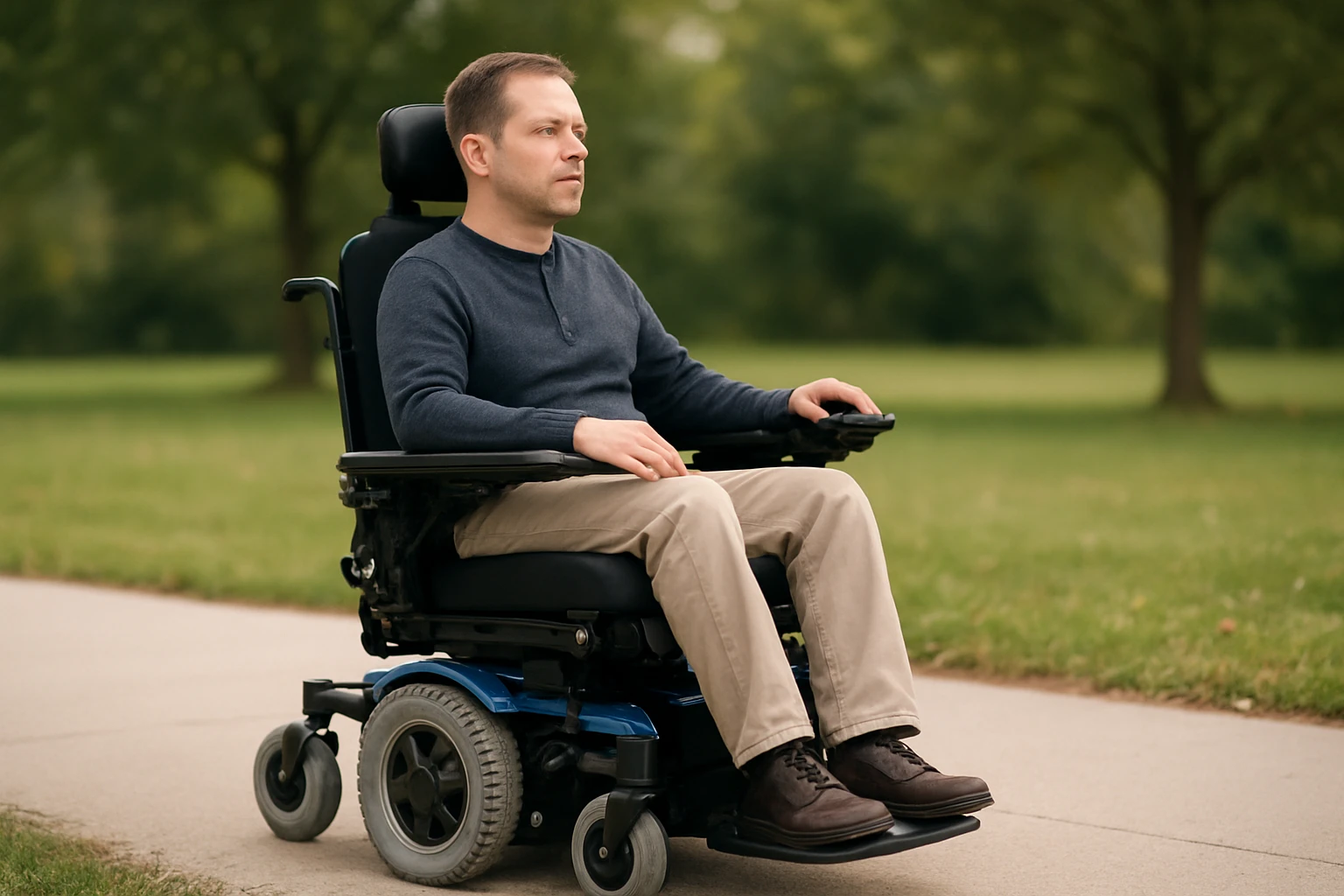 Match drive type, seating, and support features to real life - Group 2 power wheelchair guide