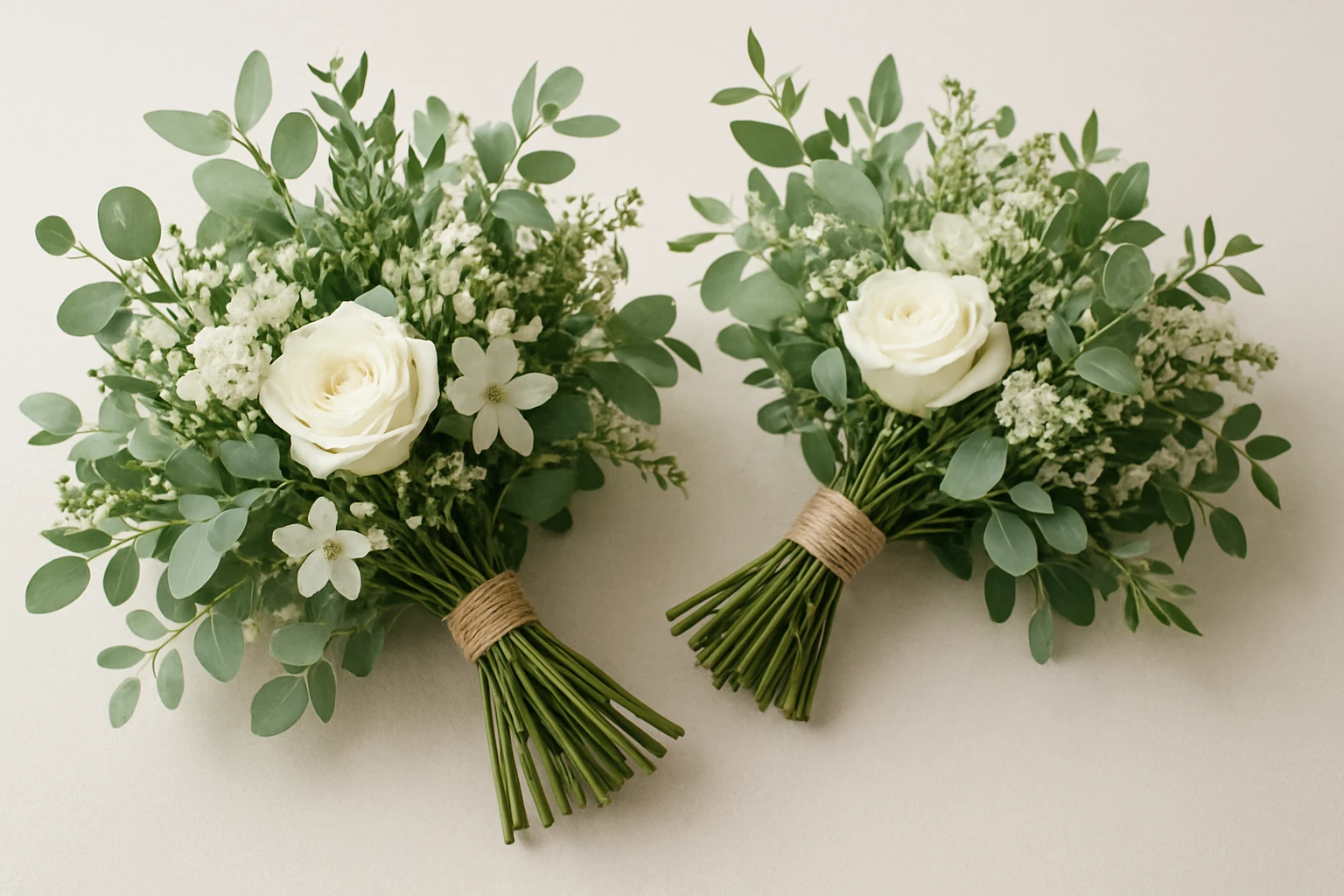 Modern greenery-forward bouquets - fresh wedding flower bouquets guide