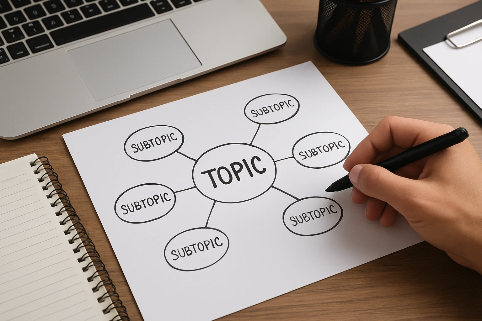 Planning and clustering tools for building topic maps - topical authority tool guide