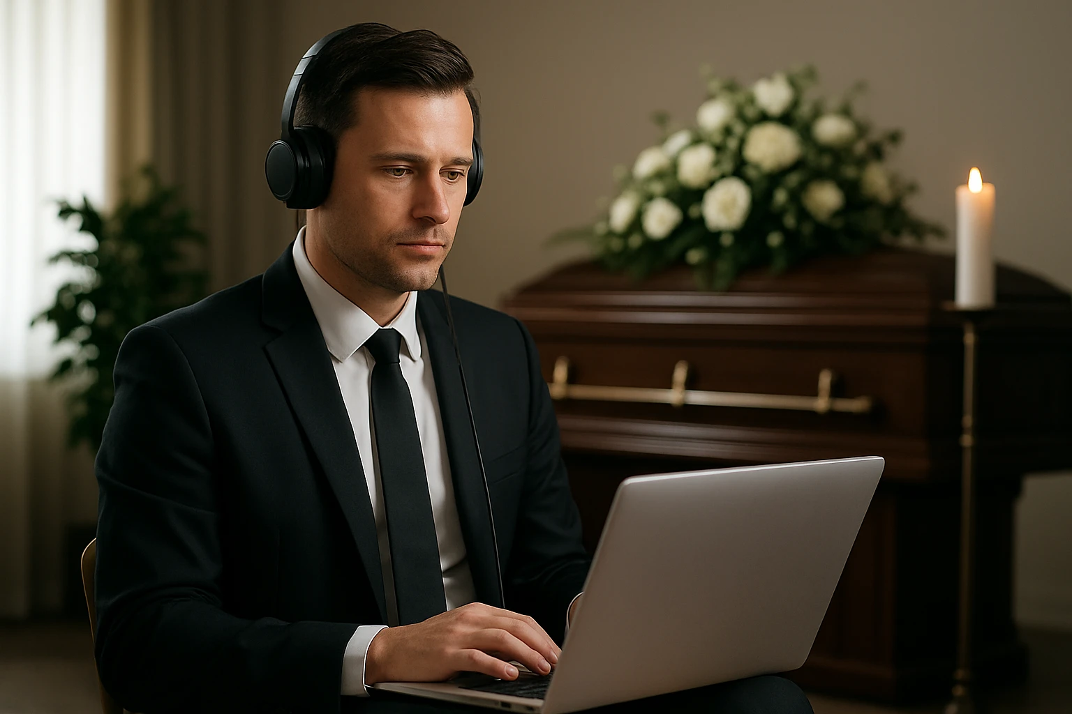 Run the Service with Quiet Professionalism - respectful funeral livestream services Brisbane guide