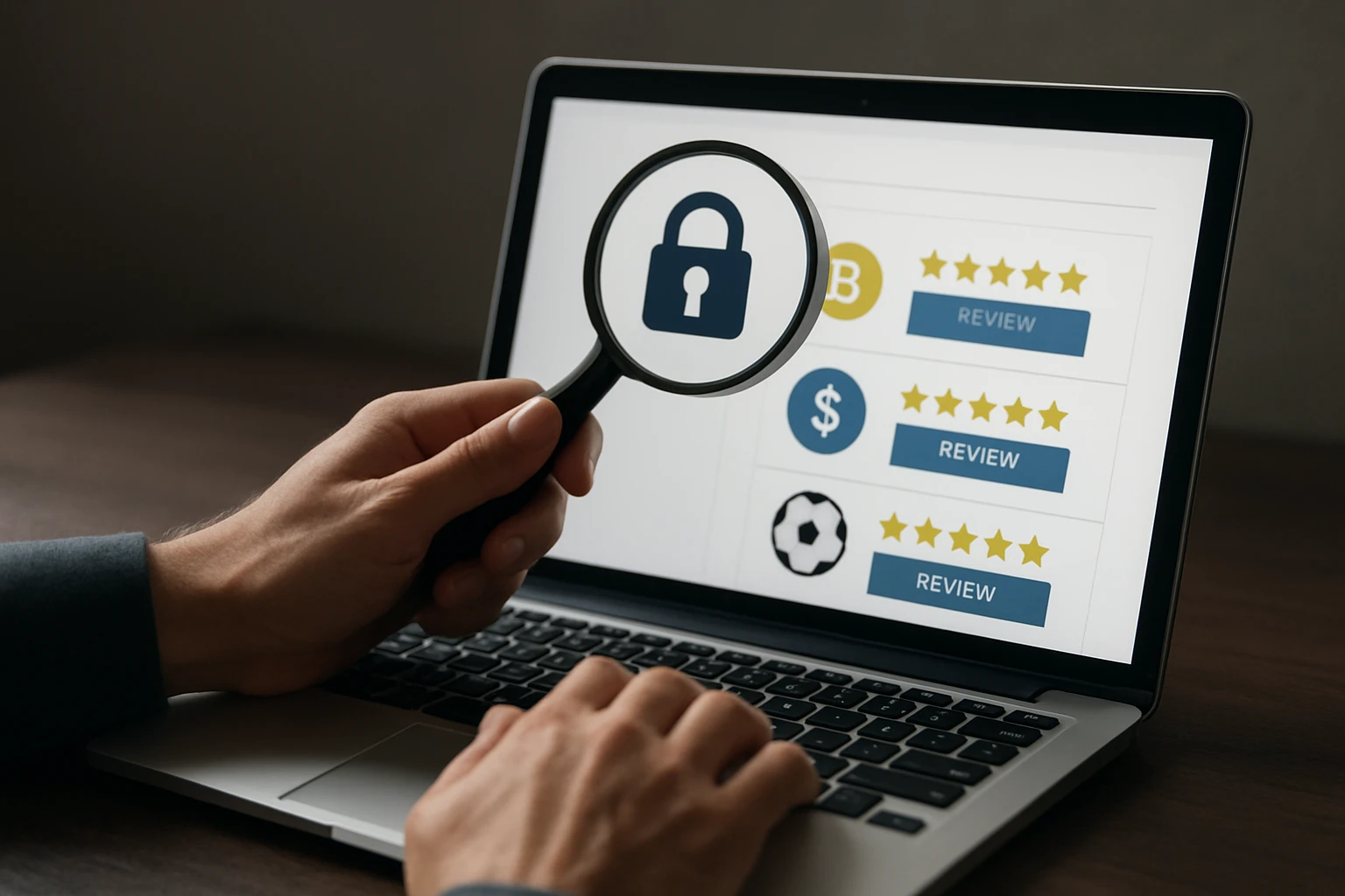 Step 1: Check the site's trust signals and review quality - best crypto sports betting sites smart betting guide guide
