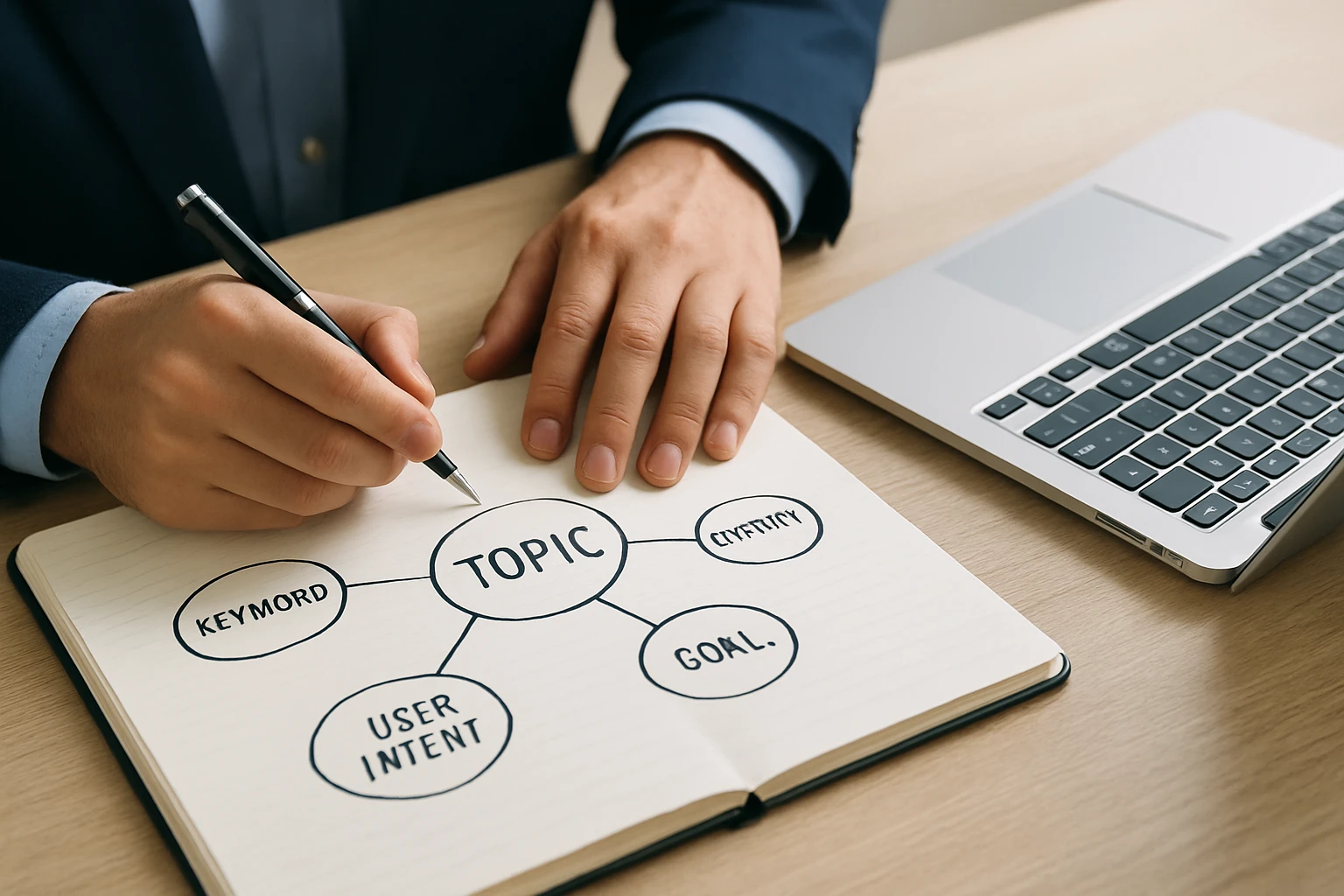 Step 1: Map the Topic Universe and User Intent - how to build topical authority in seo guide