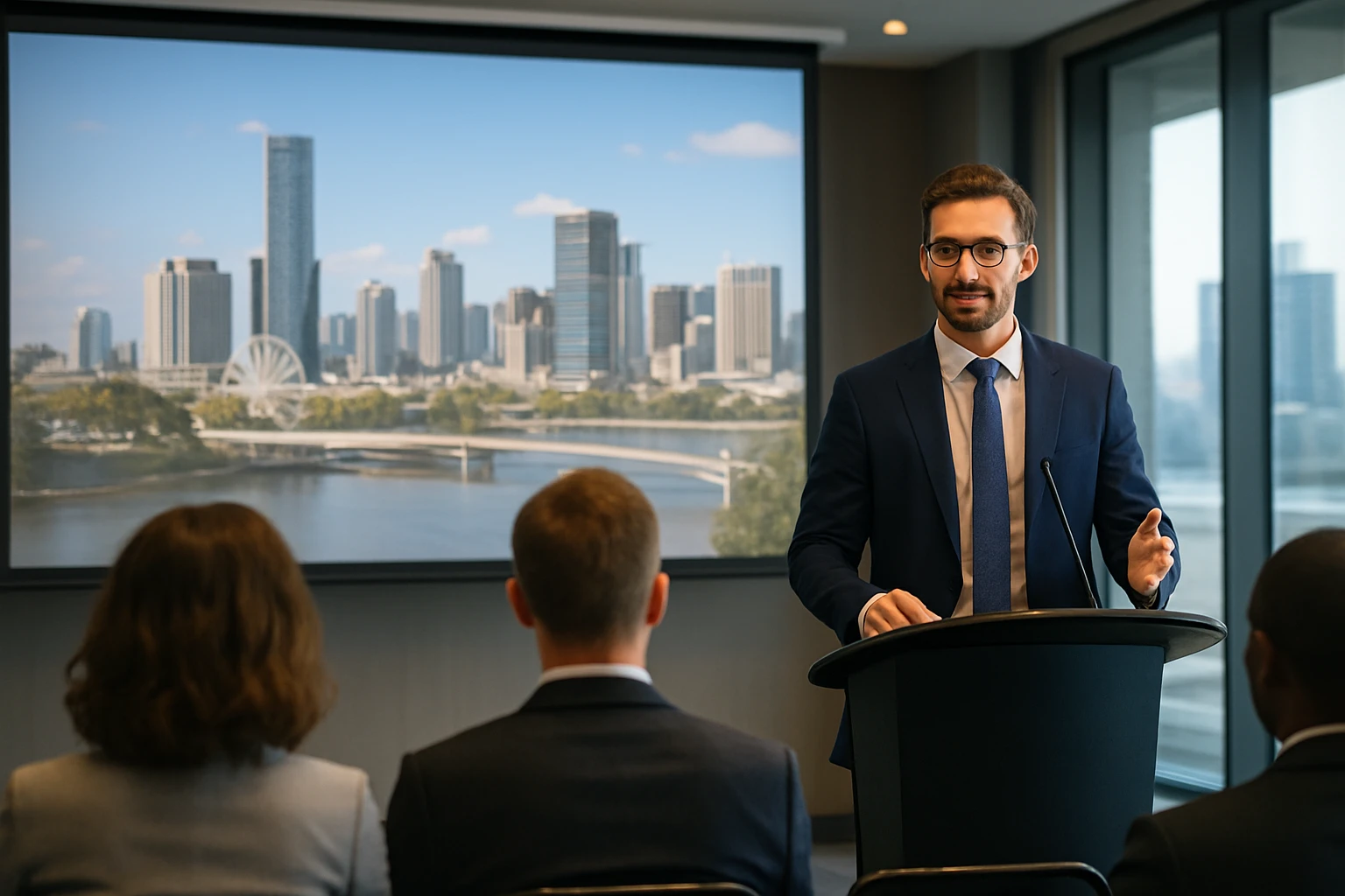 Step 2: Choose a Brisbane venue that works on camera - hybrid events Brisbane guide