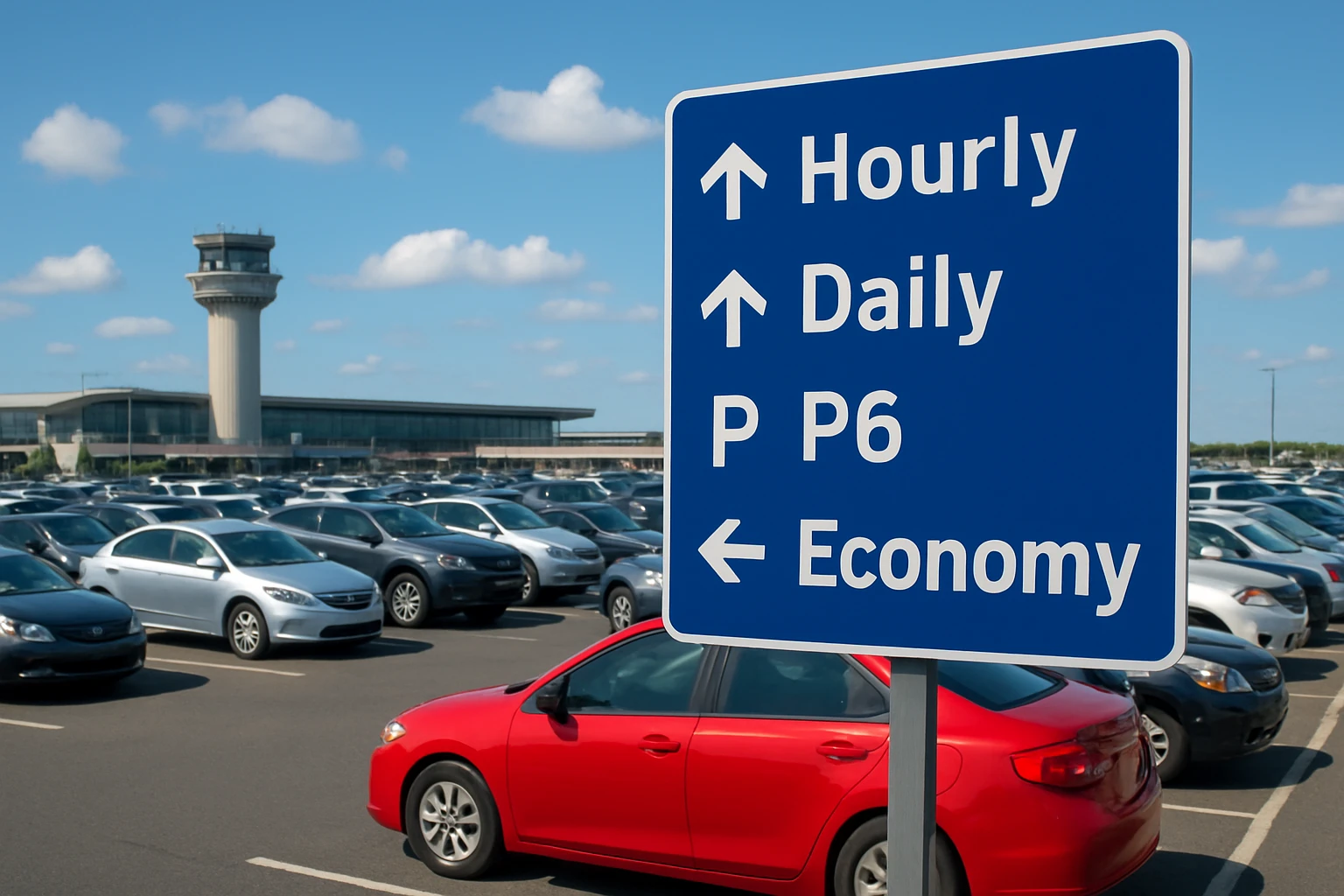 How to Save on Parking for Dayton Airport 2 Step 2: Choose the lot that matches your trip style - parking for dayton airport guide