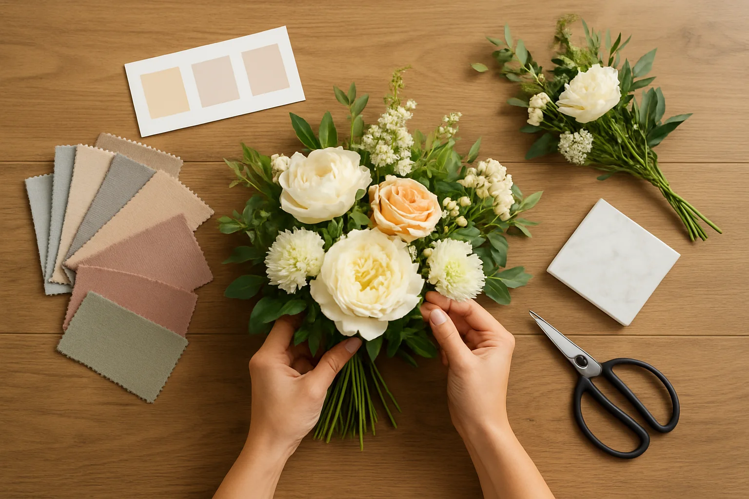 Step 2: Choose the Style, Palette, and Material - bespoke floral arrangements Perth guide