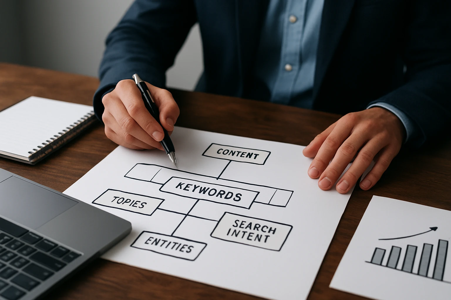 Step 2: Map Topics, Entities, and Search Intent - how to enhance brand visibility guide